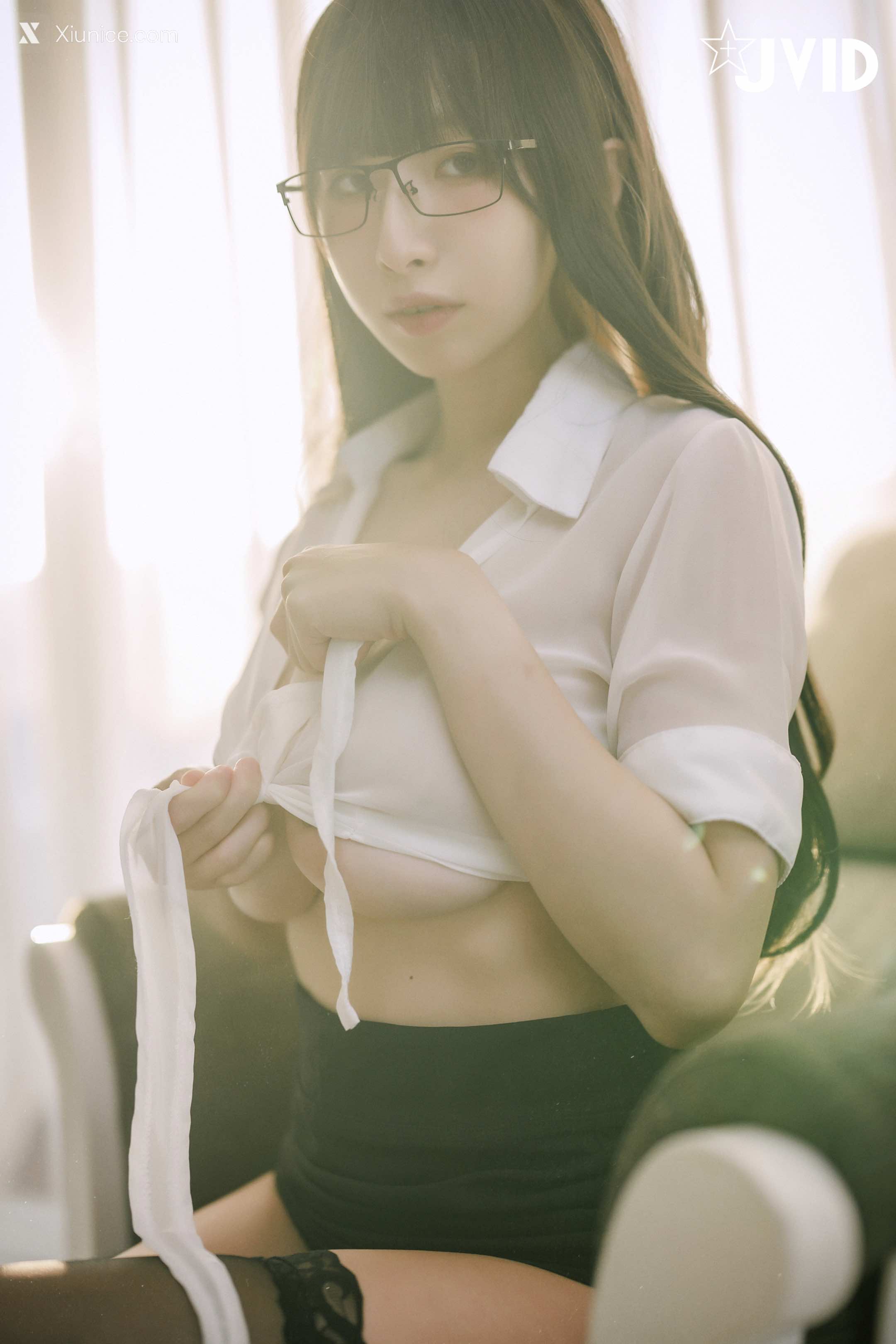 JVID – 黎菲儿 – 超完美巨乳-色色的女同事加班时の脱衣诱惑 121P 4K 第58张图