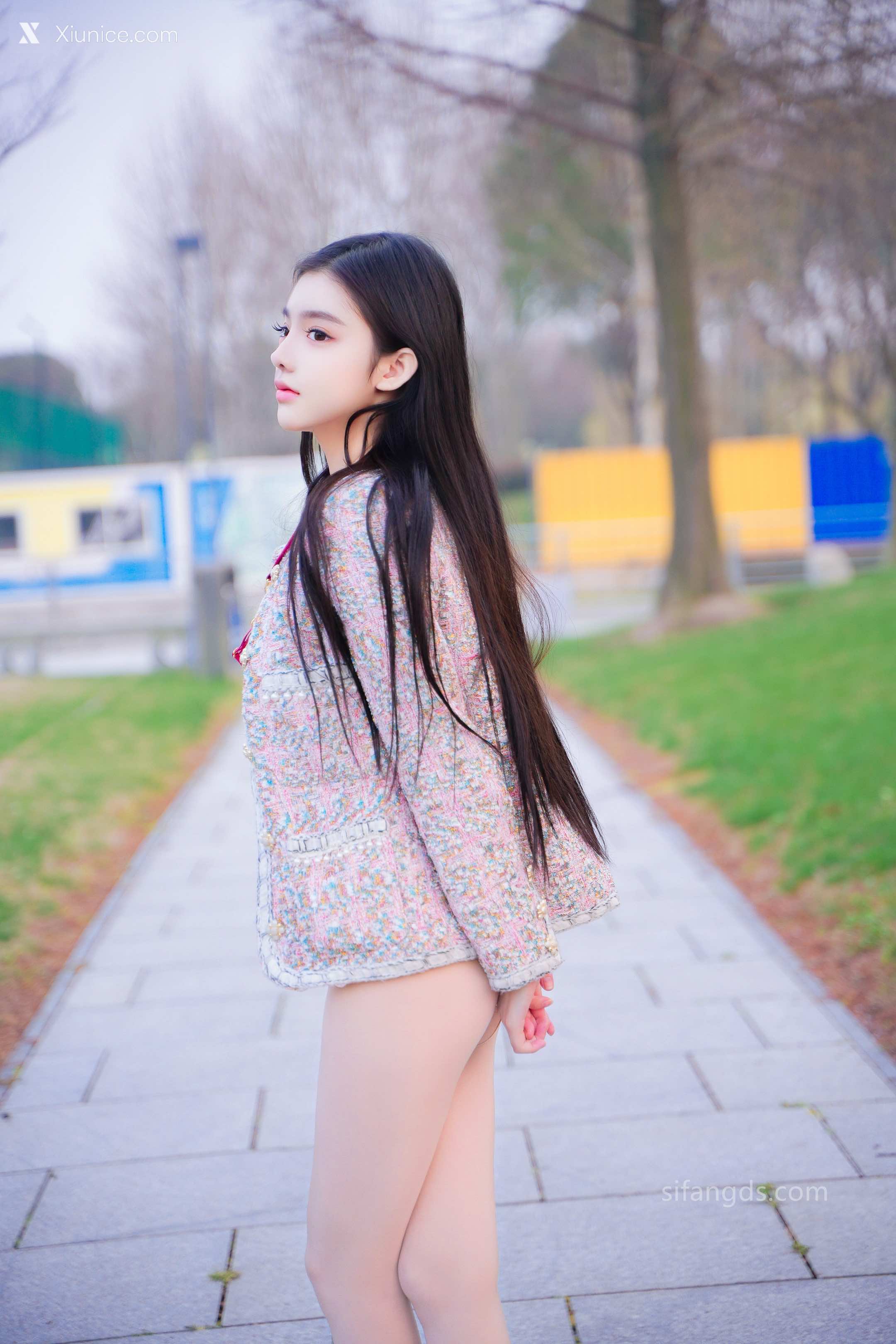 Xiuren Uncensored – 龙雪儿 – R18 清纯女神 最新户外公园露出 65P 4K 第51张图