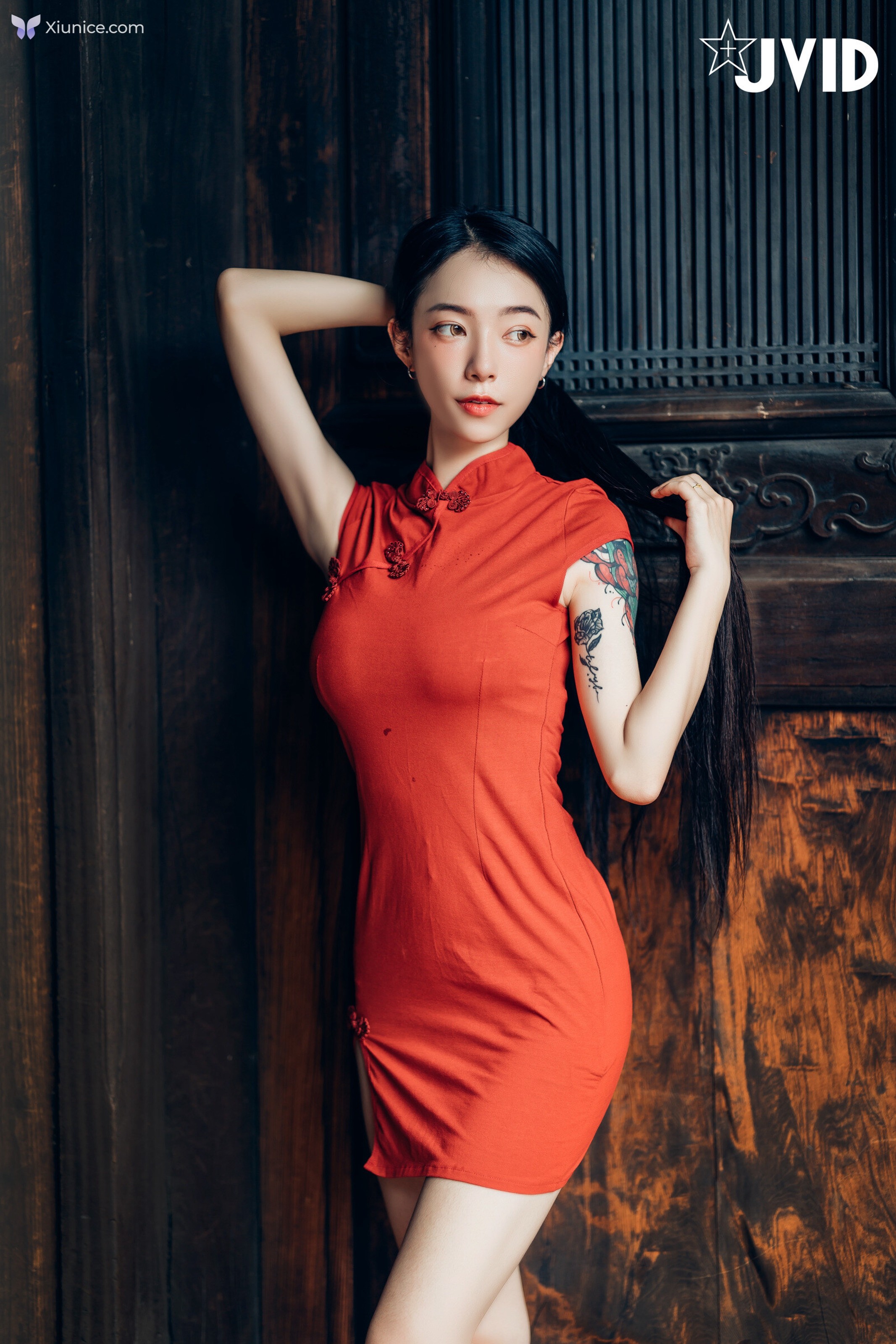 JVID 飄飄哥 – 飄飄女神 色色旗袍系列絕美的體態最適合穿緊身 透明 色色的旗袍 有緊身的 情趣的 透明的… 154P 第123张图