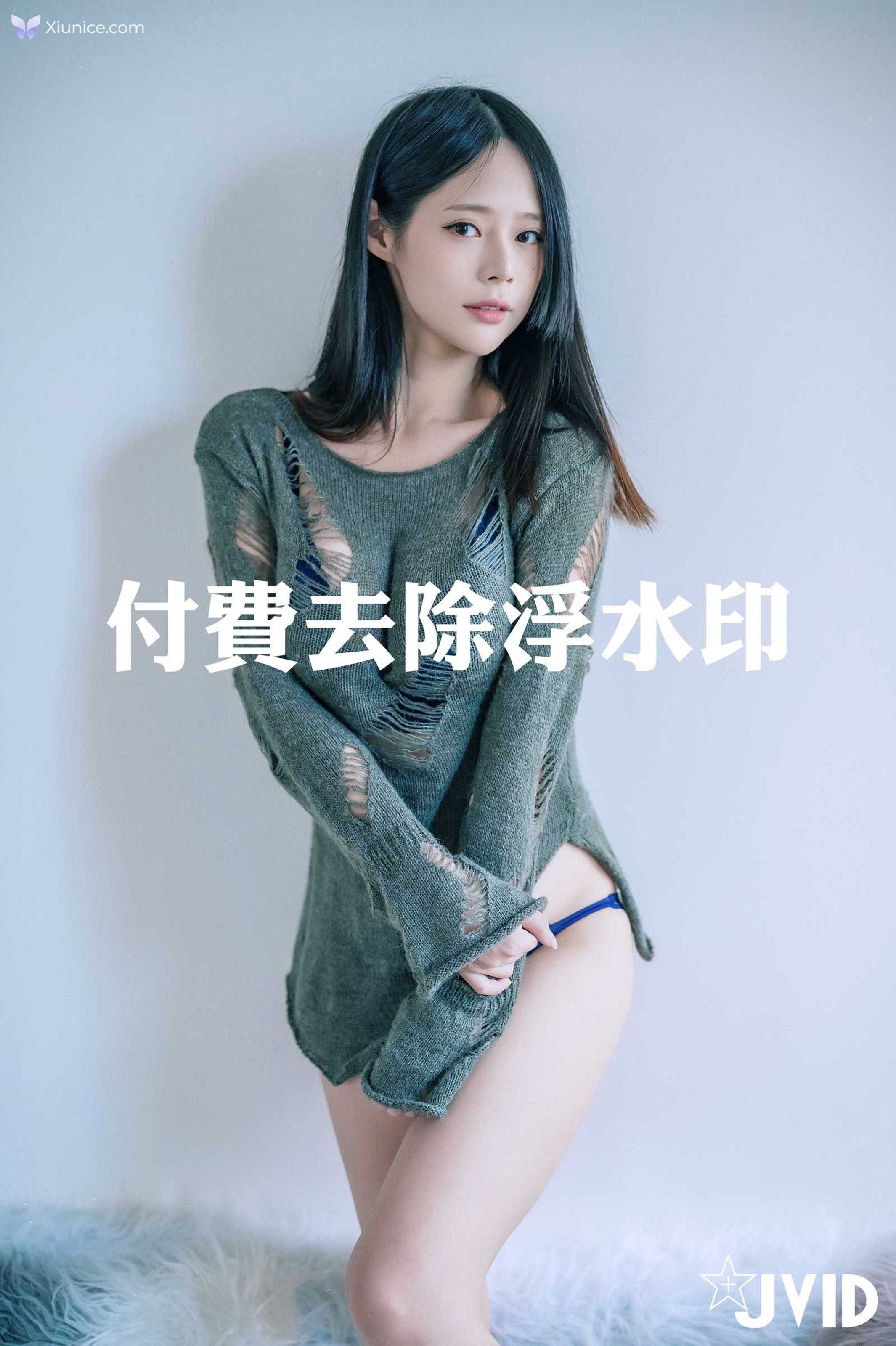 JVID 謝夏天 – 近60萬粉絲的巨乳網紅直播主脫了首次挑戰性感寫真大秀超美G奶 117P 第106张图