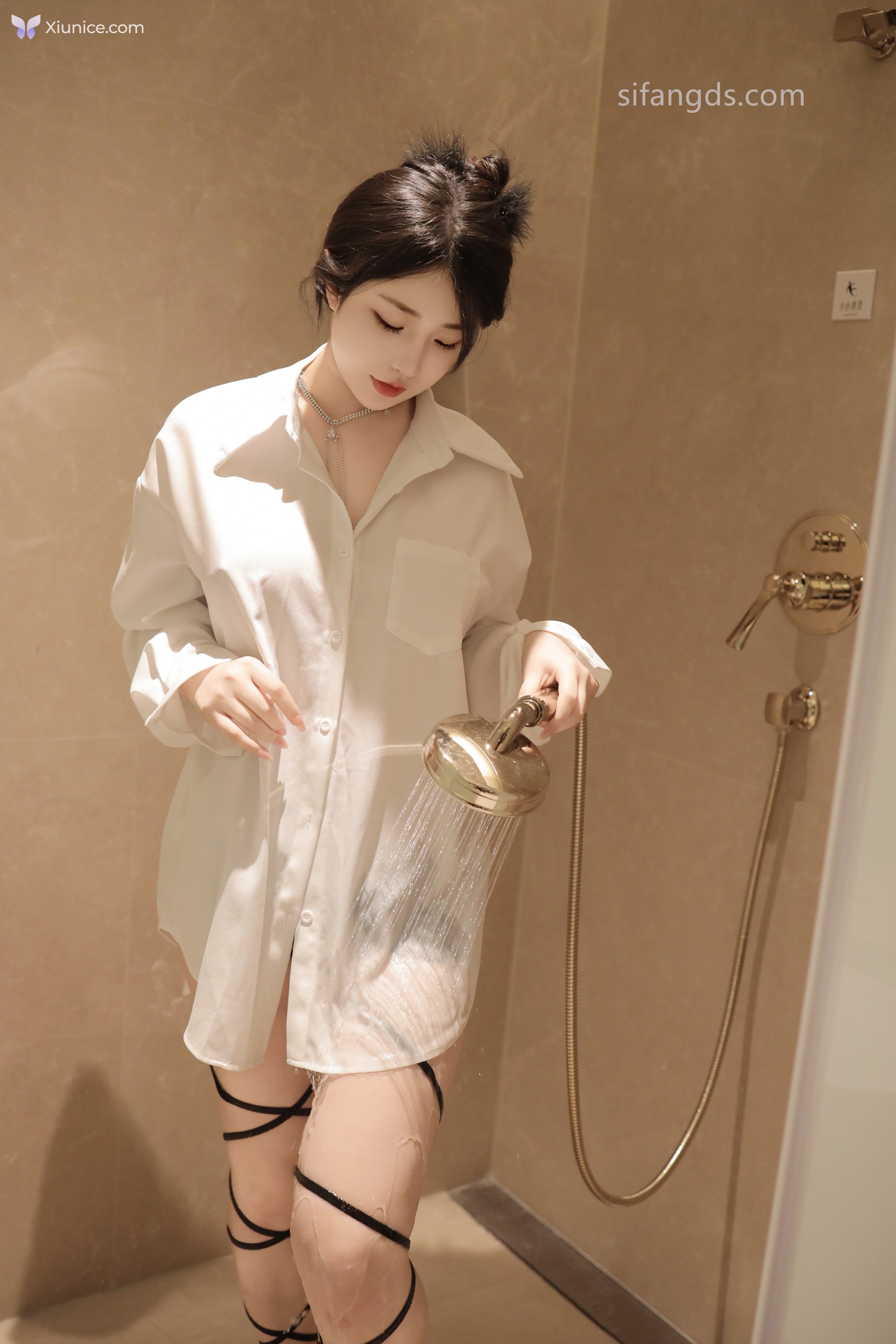 Xiuren Uncensored 4K Chen Xiaohua 陈小花 – R18 秀人网模特 浴室中的激情 92P 第14张图
