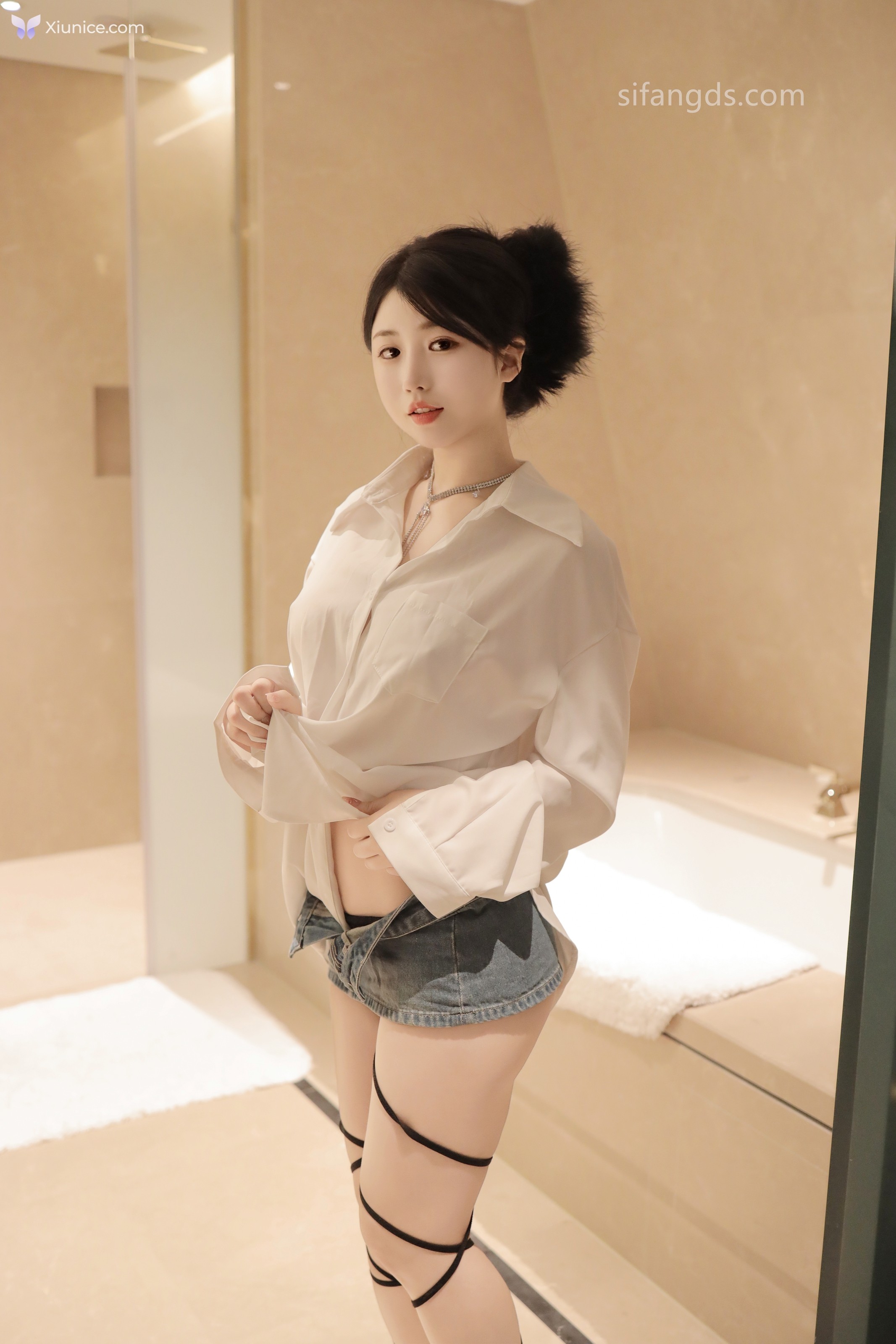 Xiuren Uncensored 4K Chen Xiaohua 陈小花 – R18 秀人网模特 浴室中的激情 92P 第24张图