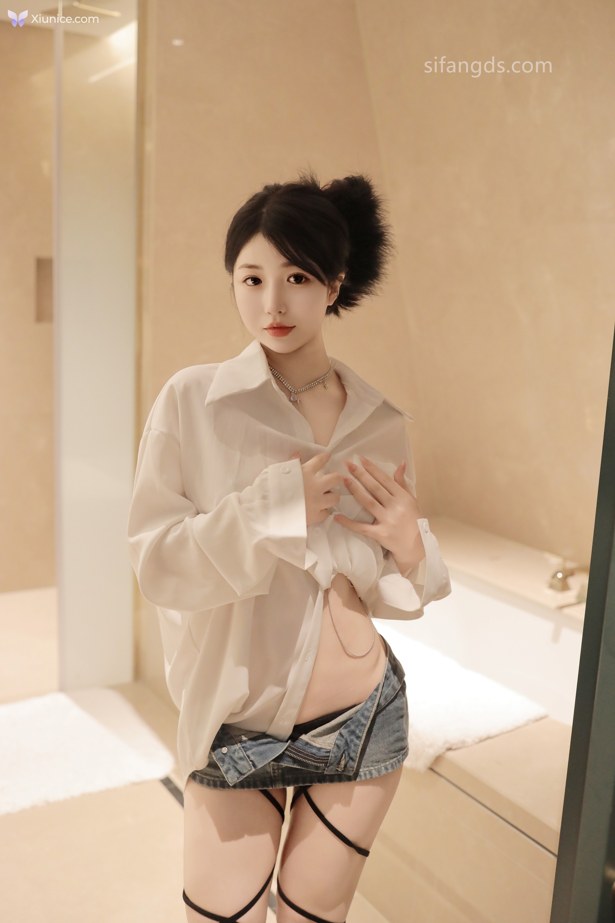 Xiuren Uncensored 4K Chen Xiaohua 陈小花 – R18 秀人网模特 浴室中的激情 92P 第35张图