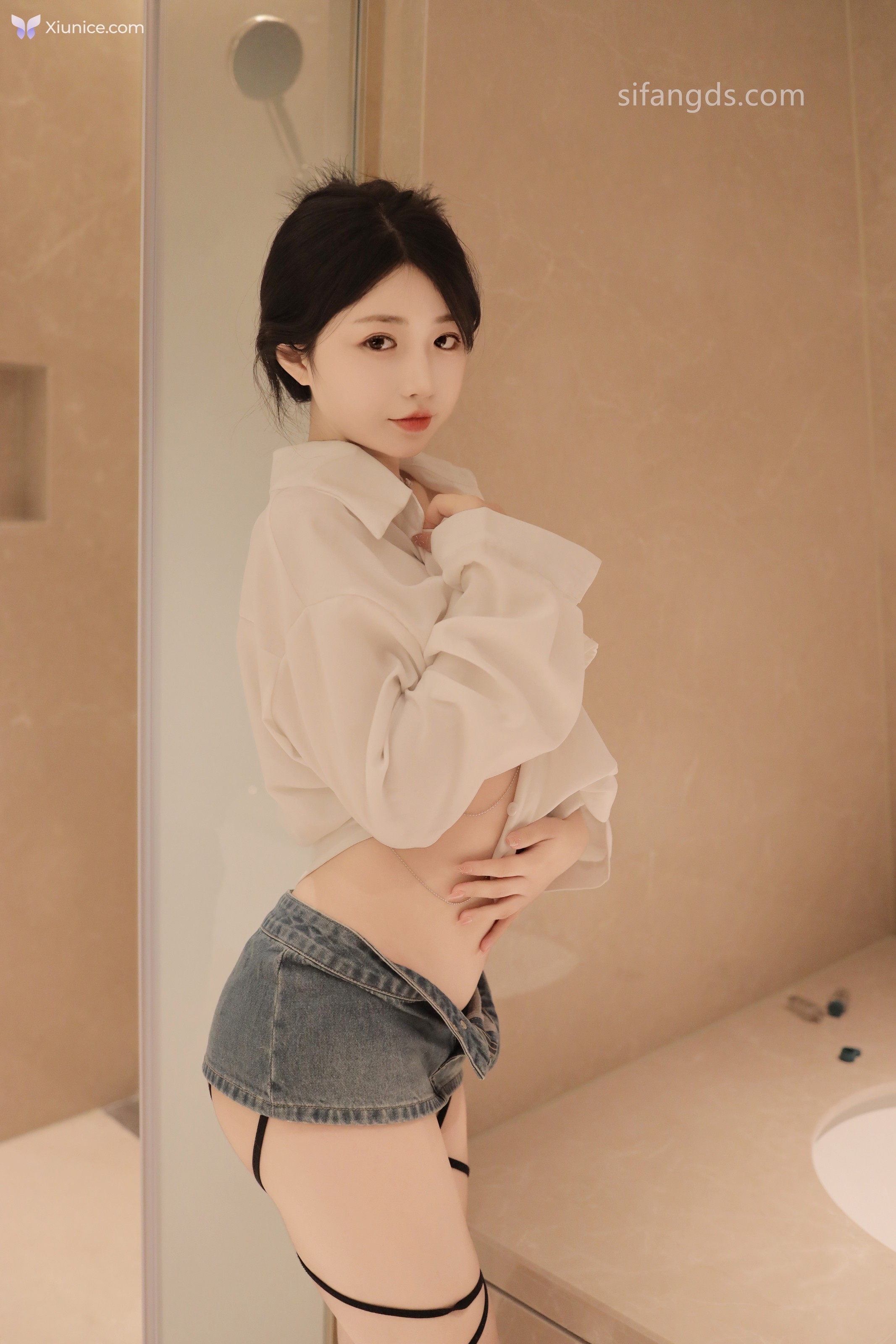 Xiuren Uncensored 4K Chen Xiaohua 陈小花 – R18 秀人网模特 浴室中的激情 92P 第5张图