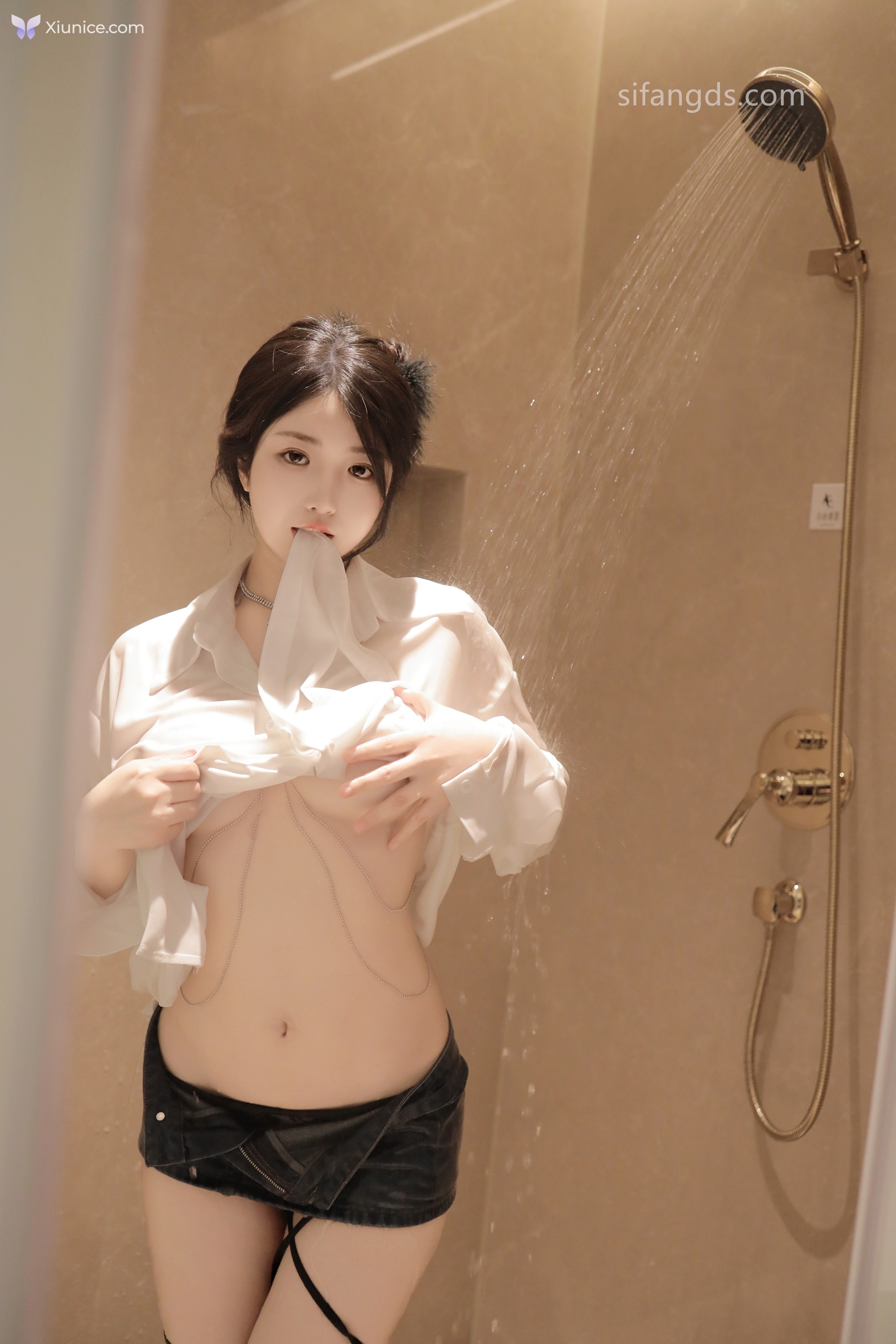 Xiuren Uncensored 4K Chen Xiaohua 陈小花 – R18 秀人网模特 浴室中的激情 92P 第41张图