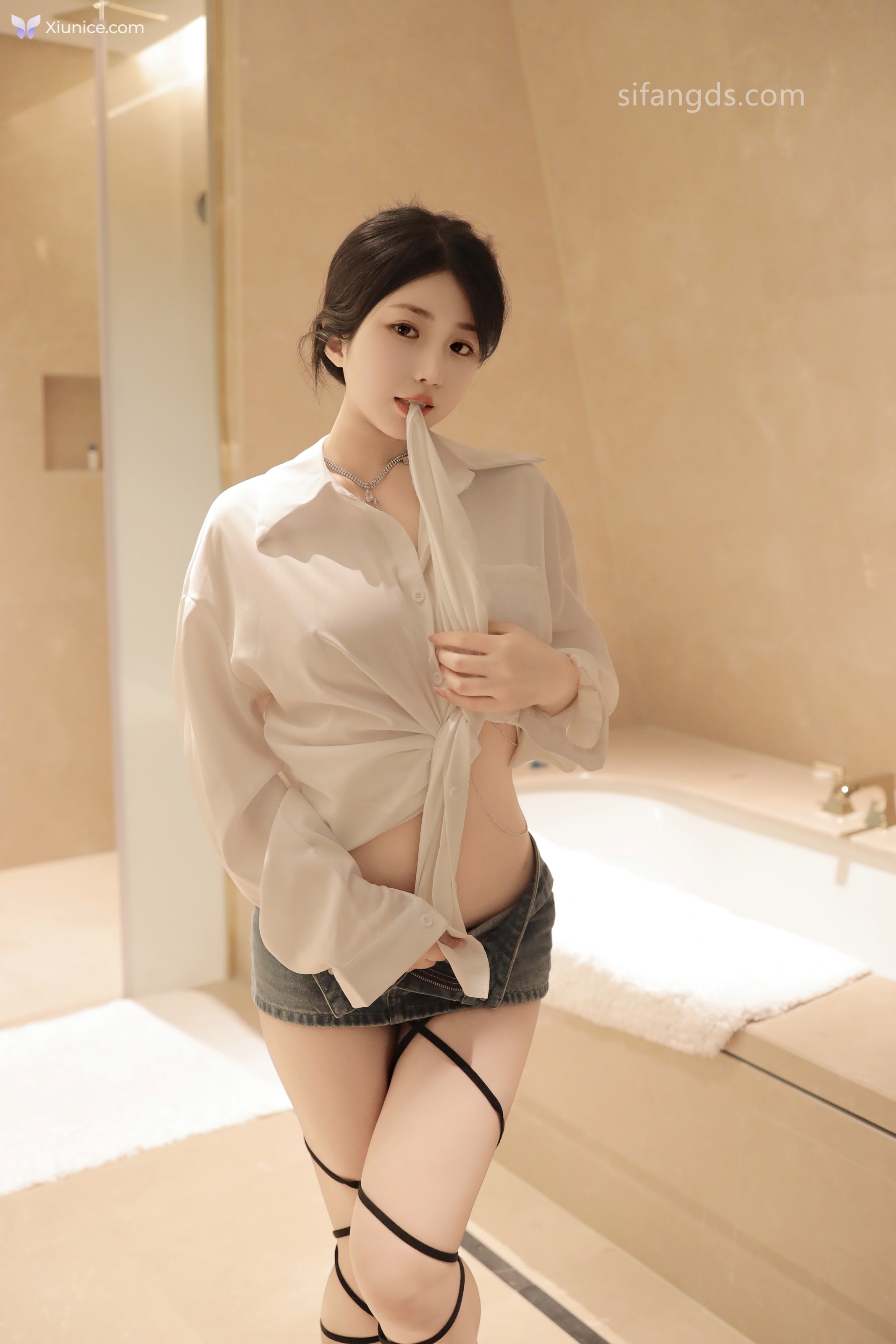 Xiuren Uncensored 4K Chen Xiaohua 陈小花 – R18 秀人网模特 浴室中的激情 92P 第68张图