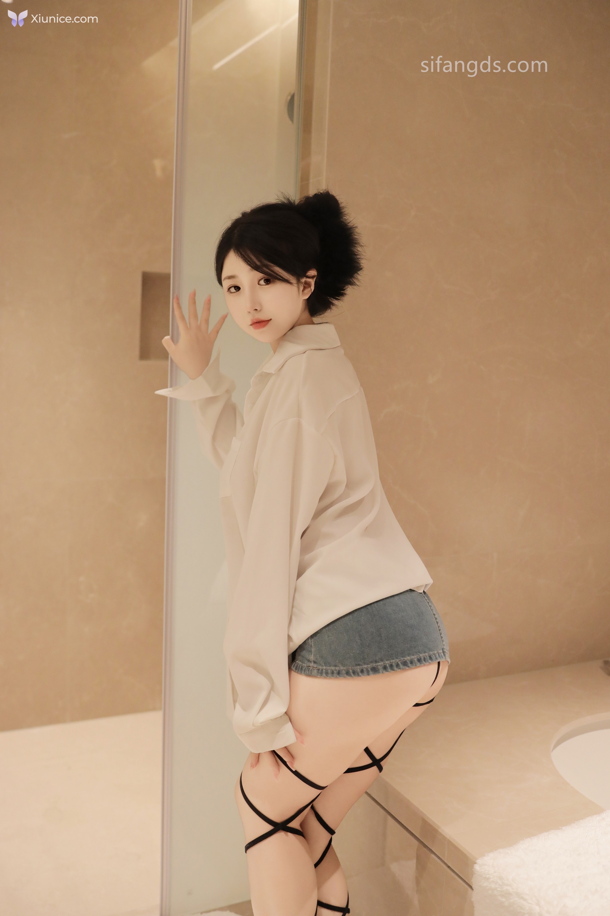 Xiuren Uncensored 4K Chen Xiaohua 陈小花 – R18 秀人网模特 浴室中的激情 92P 第79张图