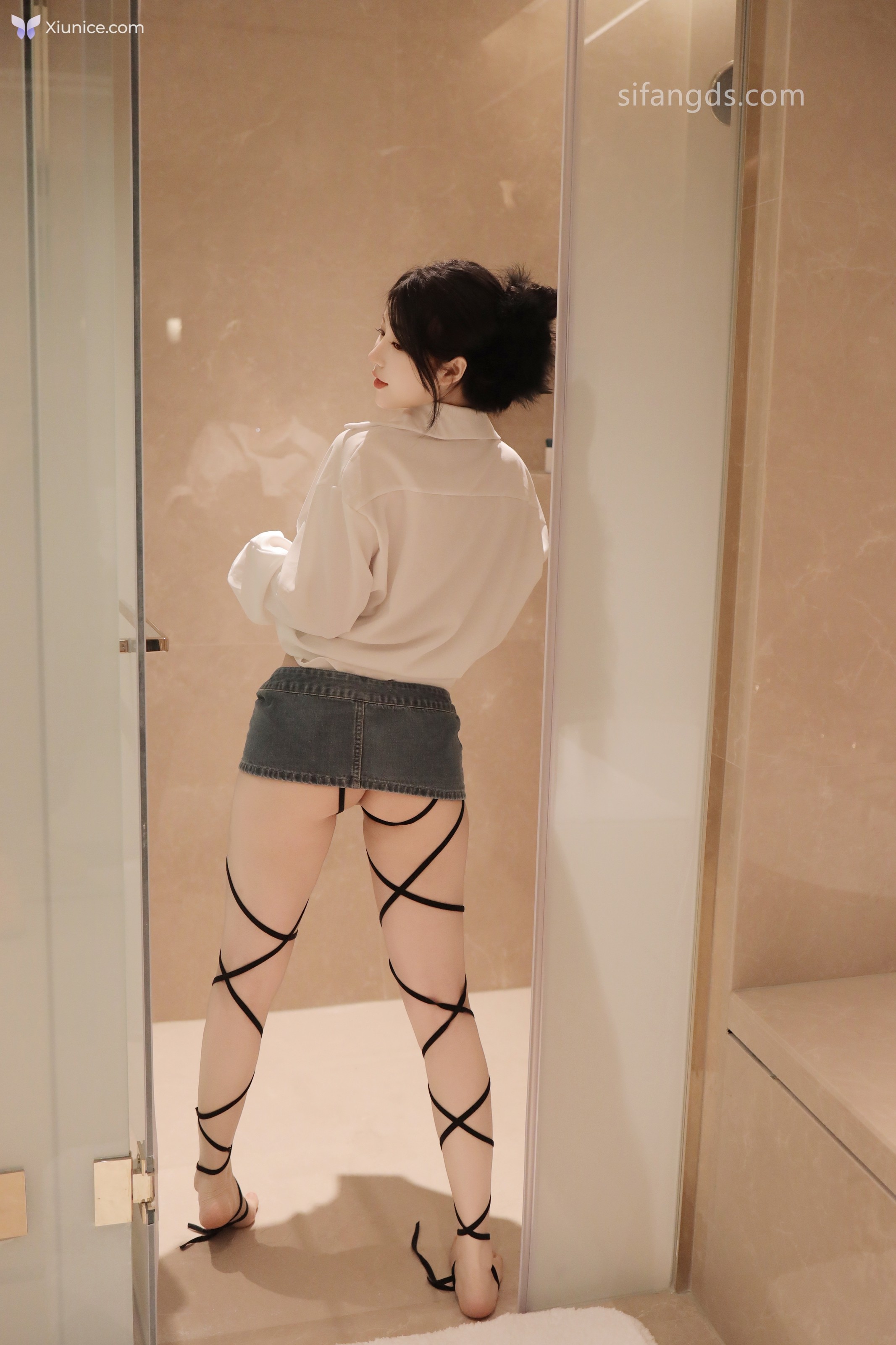 Xiuren Uncensored 4K Chen Xiaohua 陈小花 – R18 秀人网模特 浴室中的激情 92P 第10张图