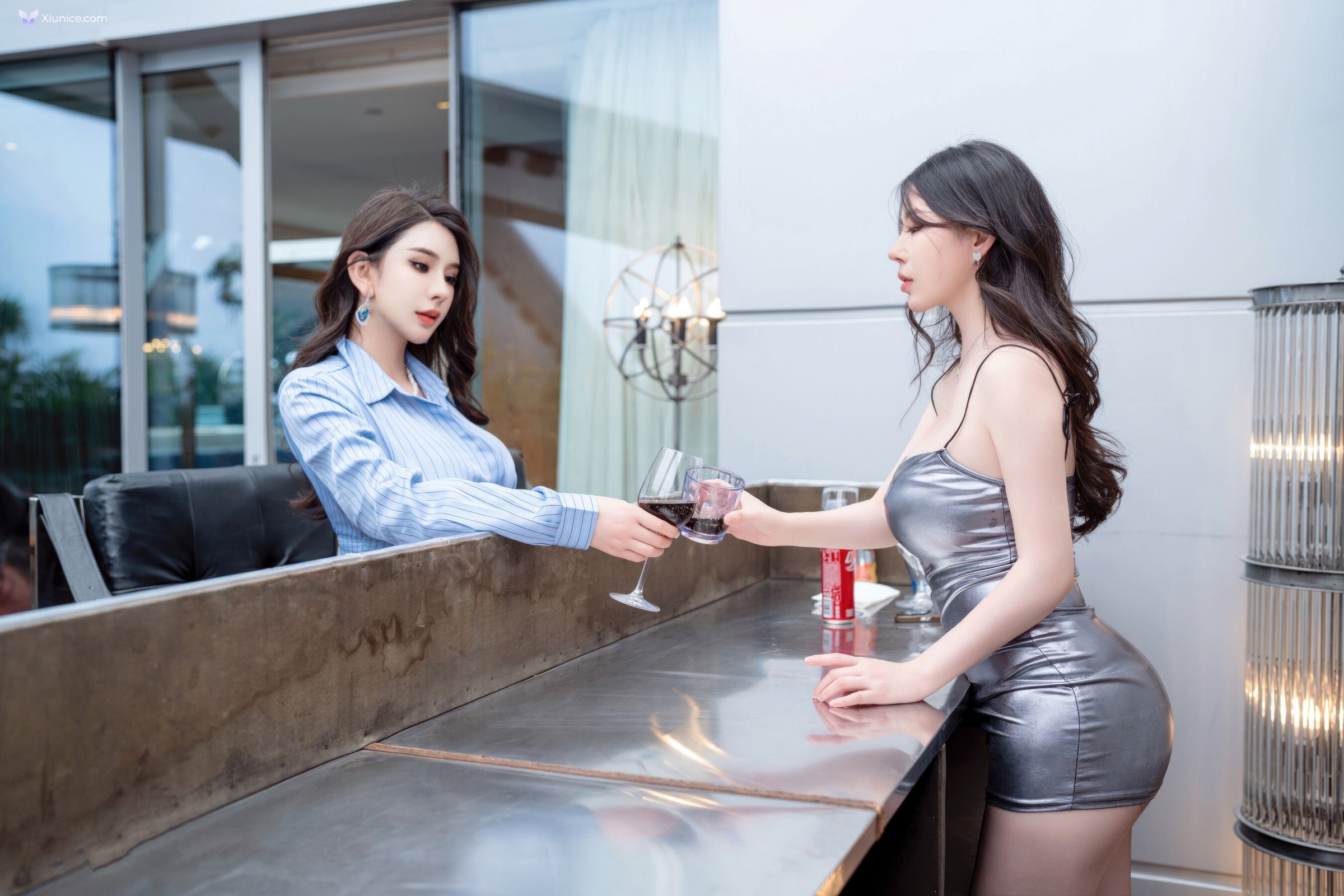 Xiuren Uncensored 4K Li Li Sha 李丽莎 Bai Ru Xue 白茹雪 – 双人派对 88P 第11张图