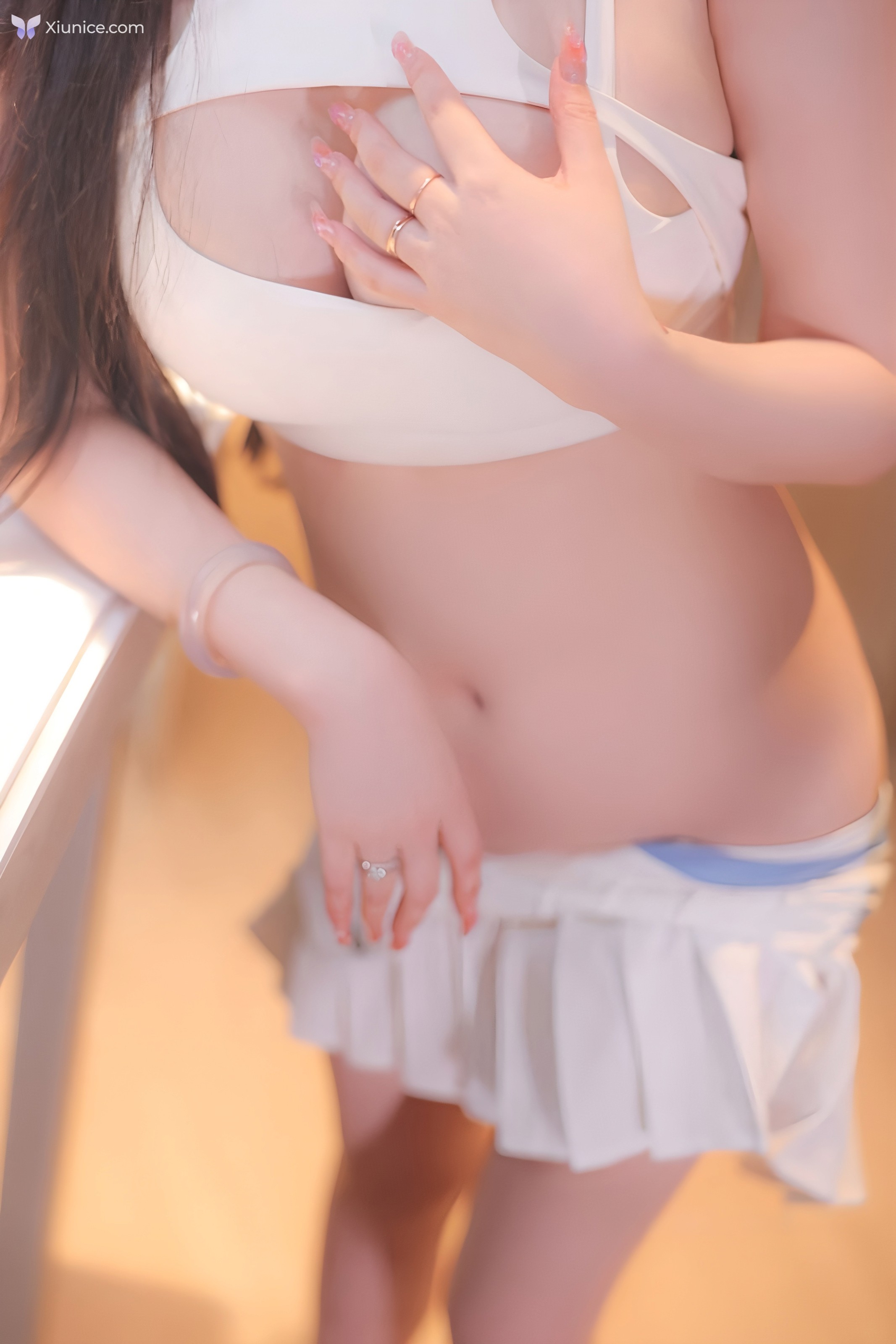 Xiuren Uncensored 4K 奶油猫呀 – R18 秀人网模特 啦啦队宝贝 90P 第29张图