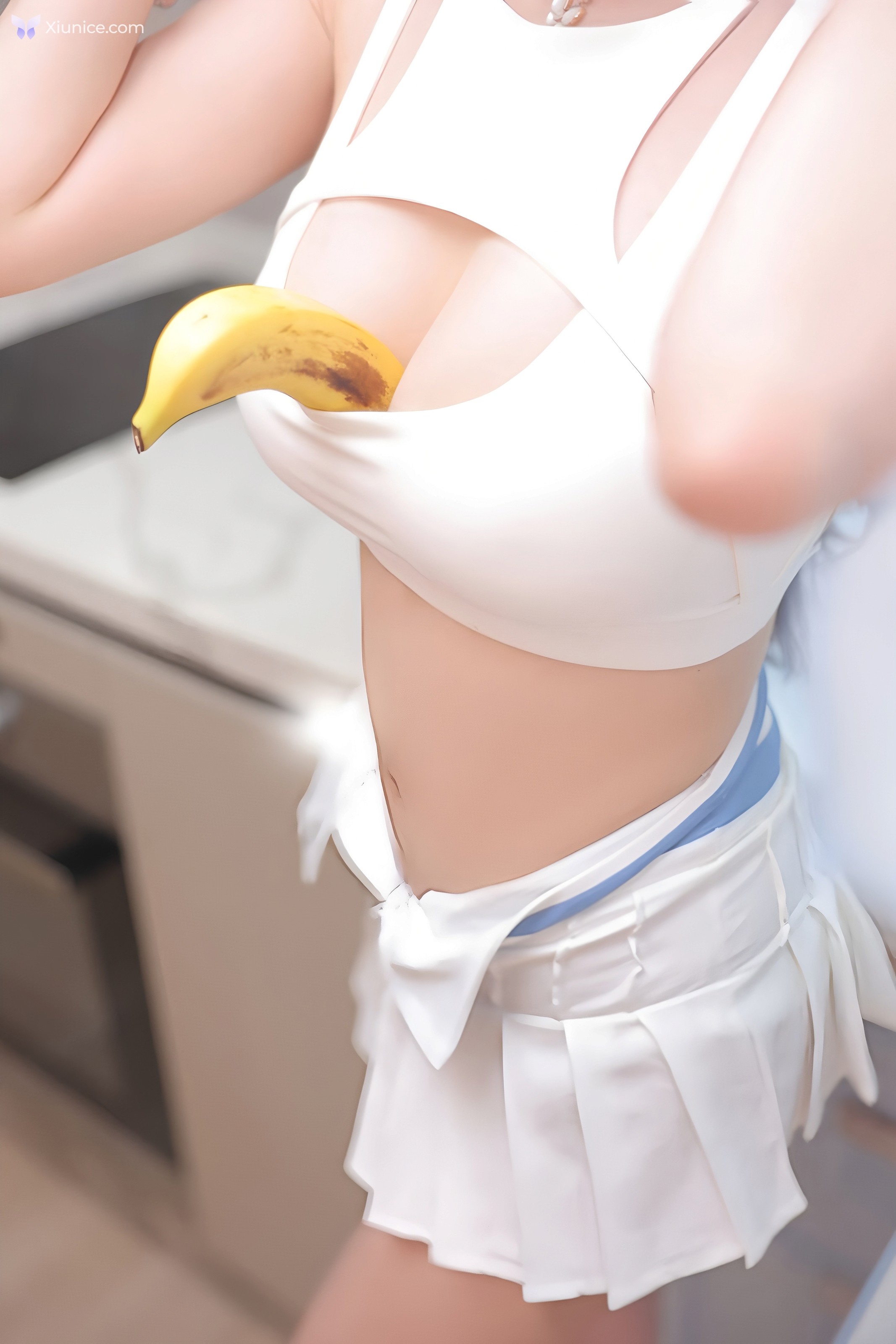 Xiuren Uncensored 4K 奶油猫呀 – R18 秀人网模特 啦啦队宝贝 90P 第42张图
