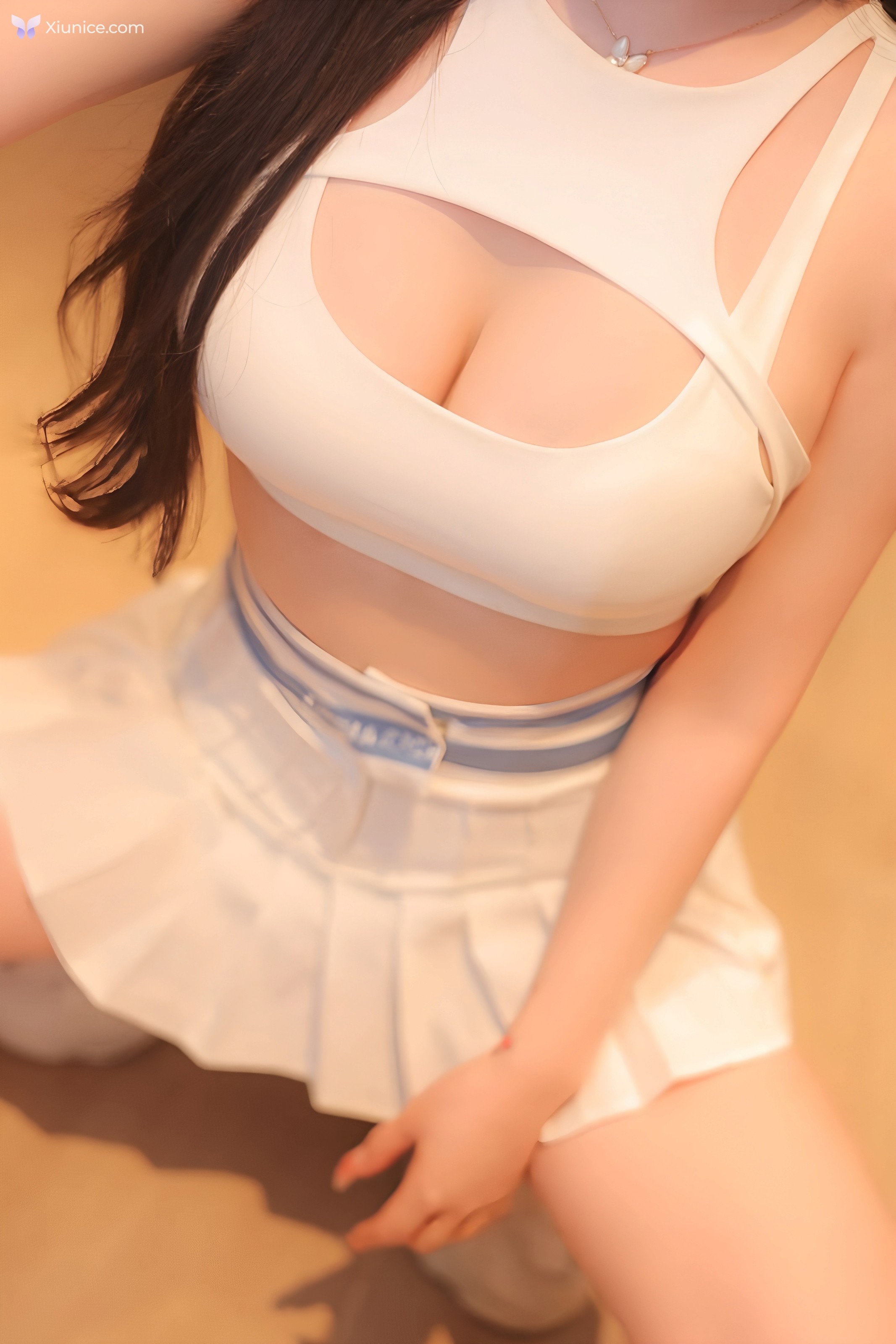 Xiuren Uncensored 4K 奶油猫呀 – R18 秀人网模特 啦啦队宝贝 90P 第46张图