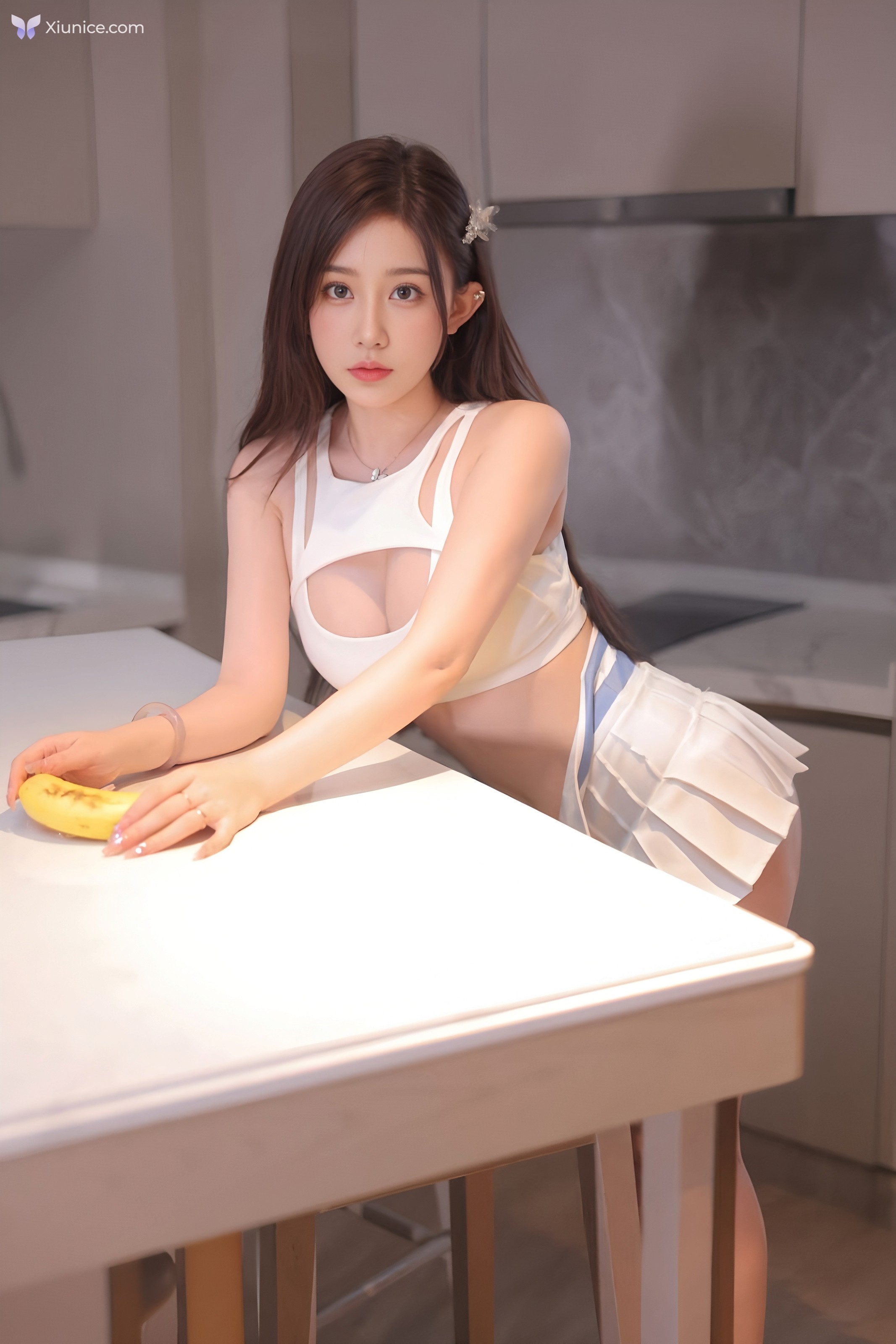 Xiuren Uncensored 4K 奶油猫呀 – R18 秀人网模特 啦啦队宝贝 90P 第91张图