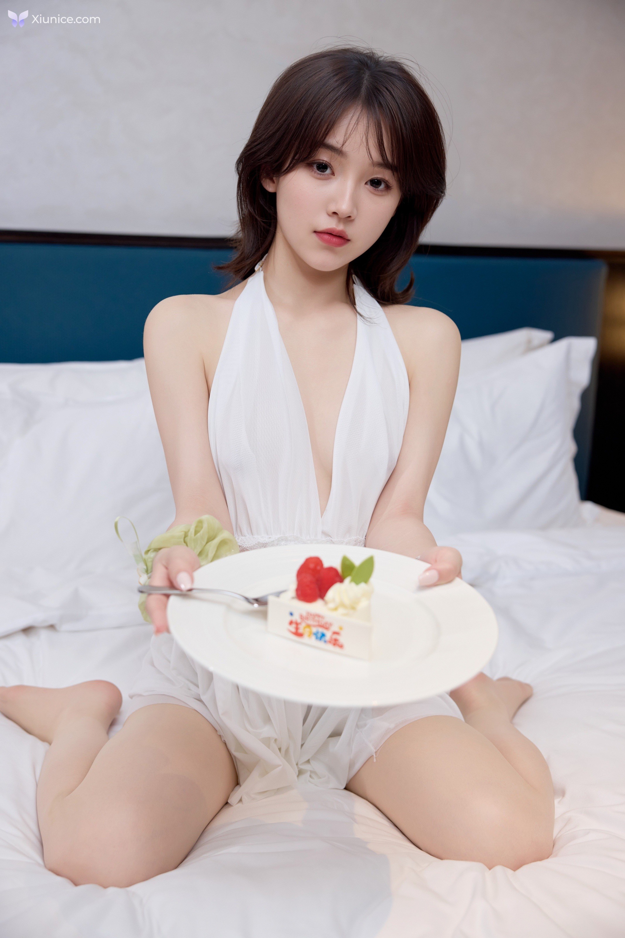 Xiuren Uncensored 4K 汁汁 – R18 秀人网模特 她的白色短裙 81P 第23张图