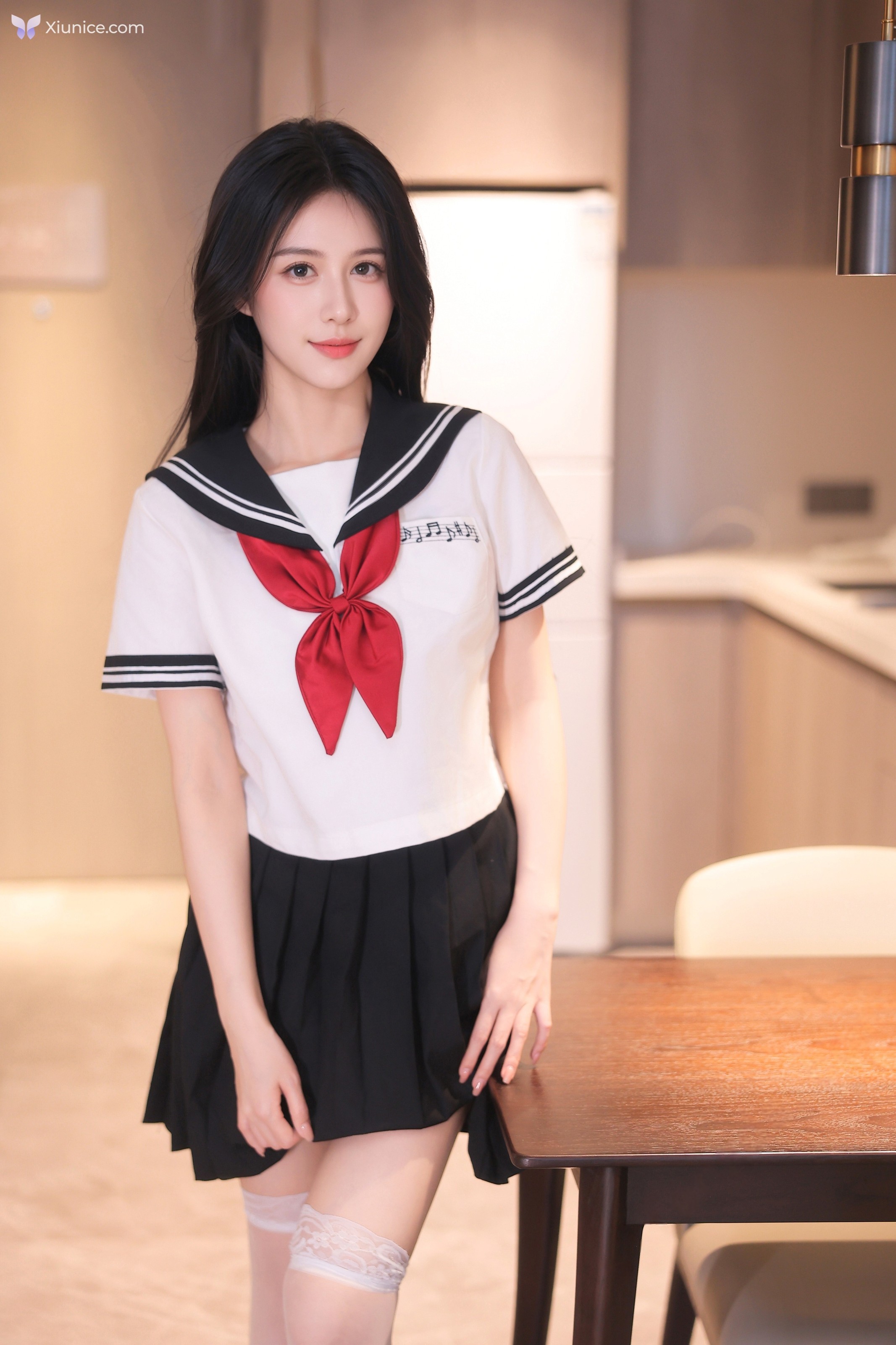 Xiuren Uncensored 4K shelly诗莉吖 – R18 秀人网模特 JK学生装 81P 第24张图