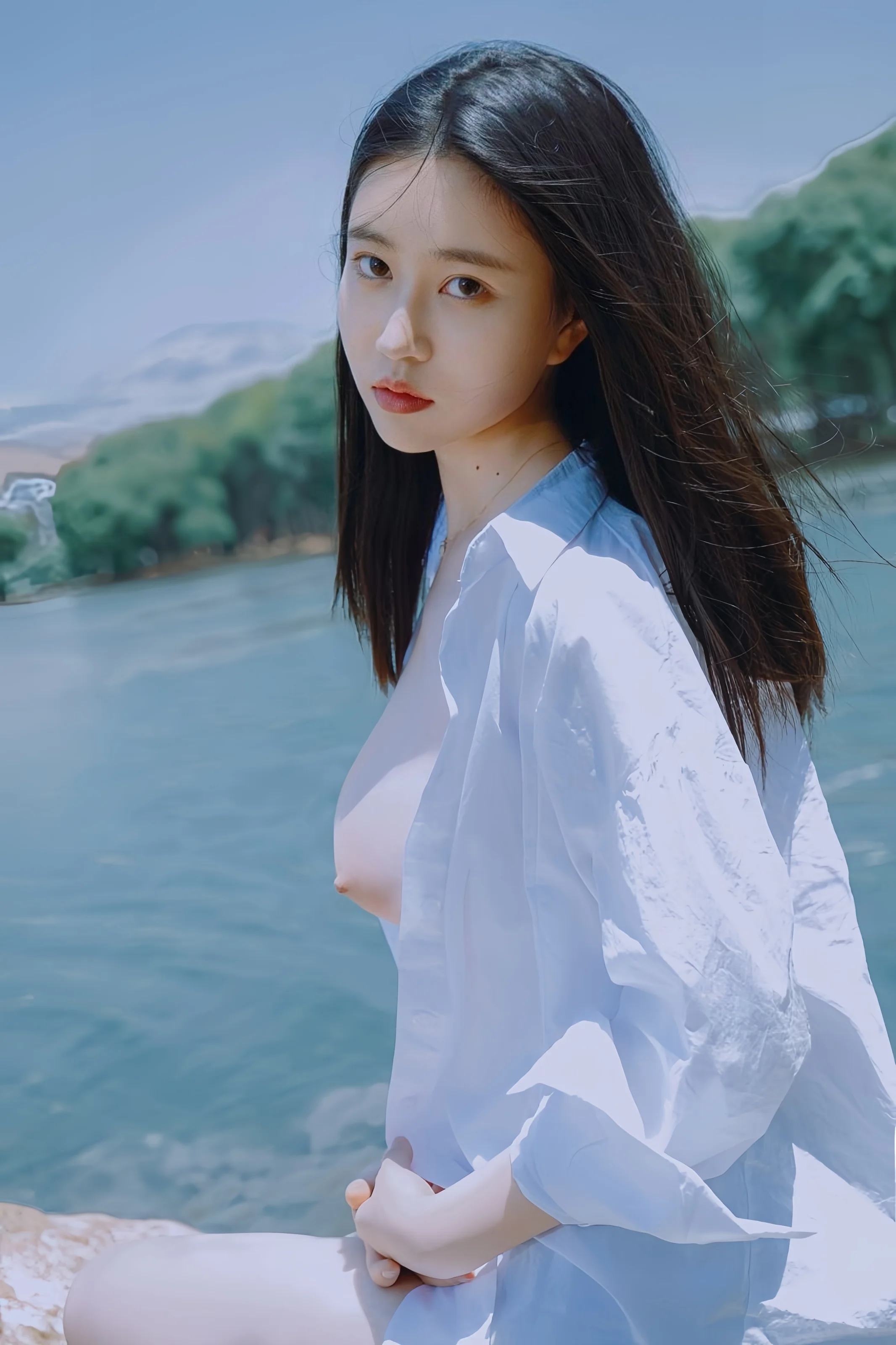 年年Nnian – 白衬衫 49P 第27张图