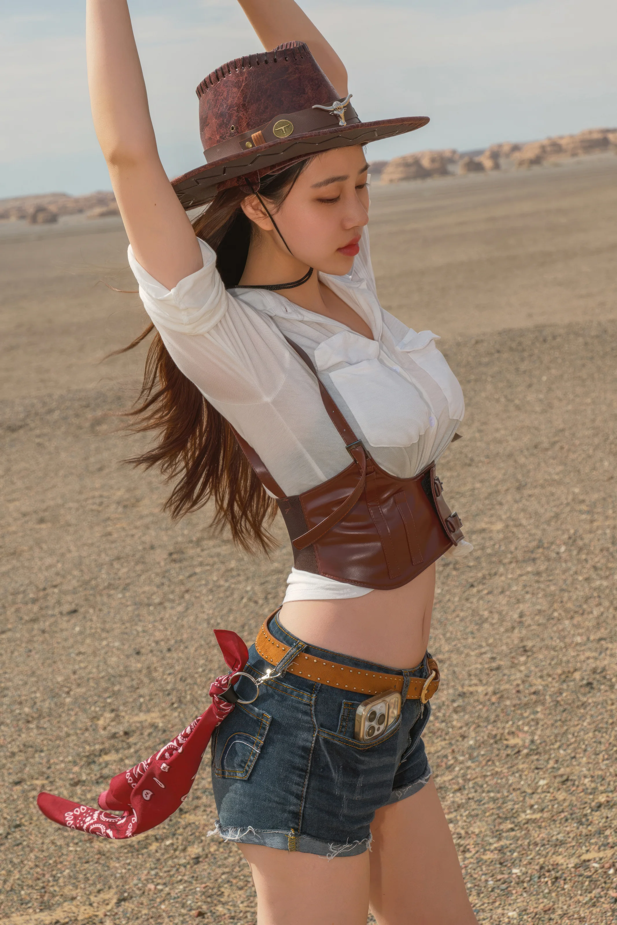 年年Nnian – 女牛仔 61P 第24张图