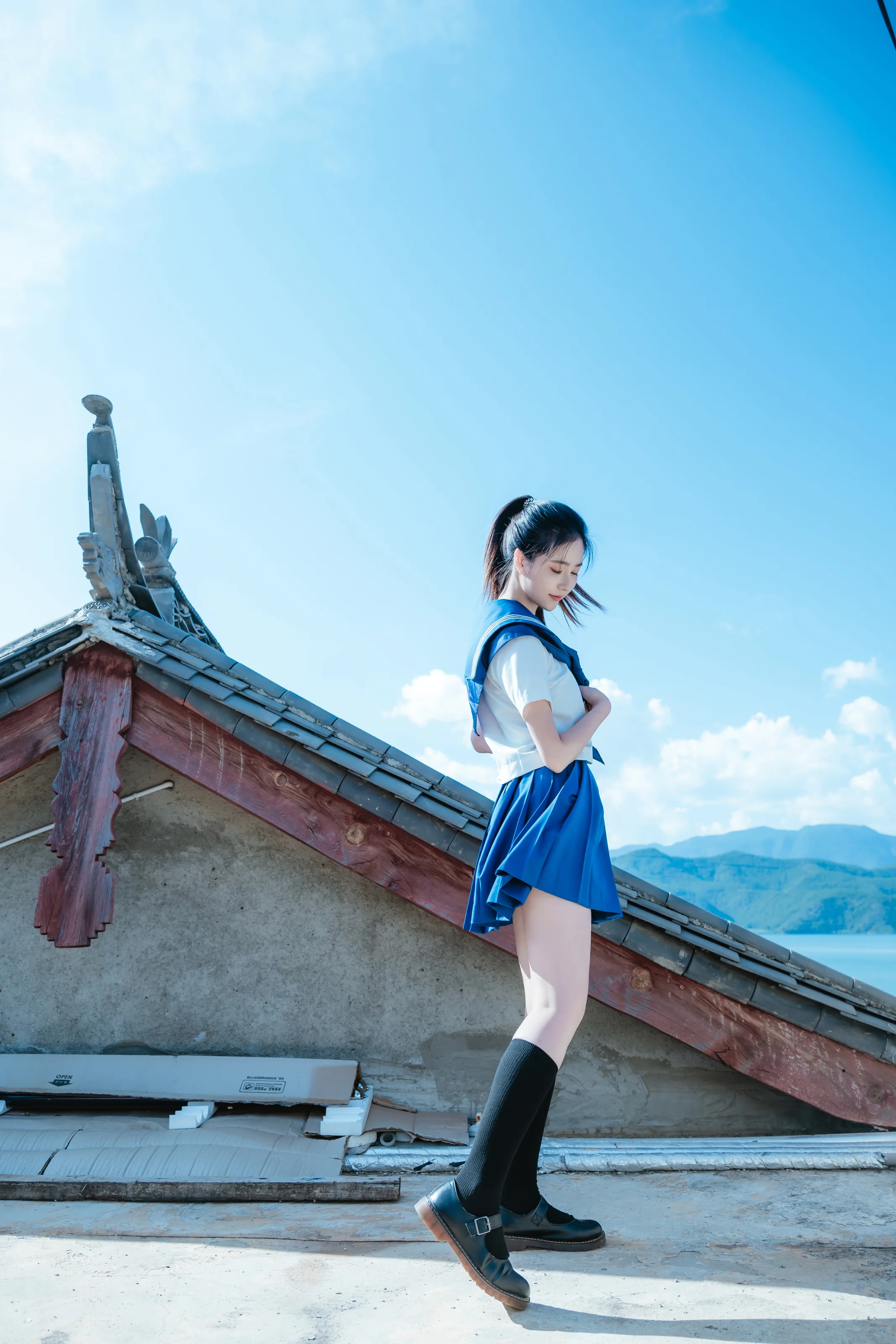 年年Nnian – 泡沫之夏JK 78P 第34张图