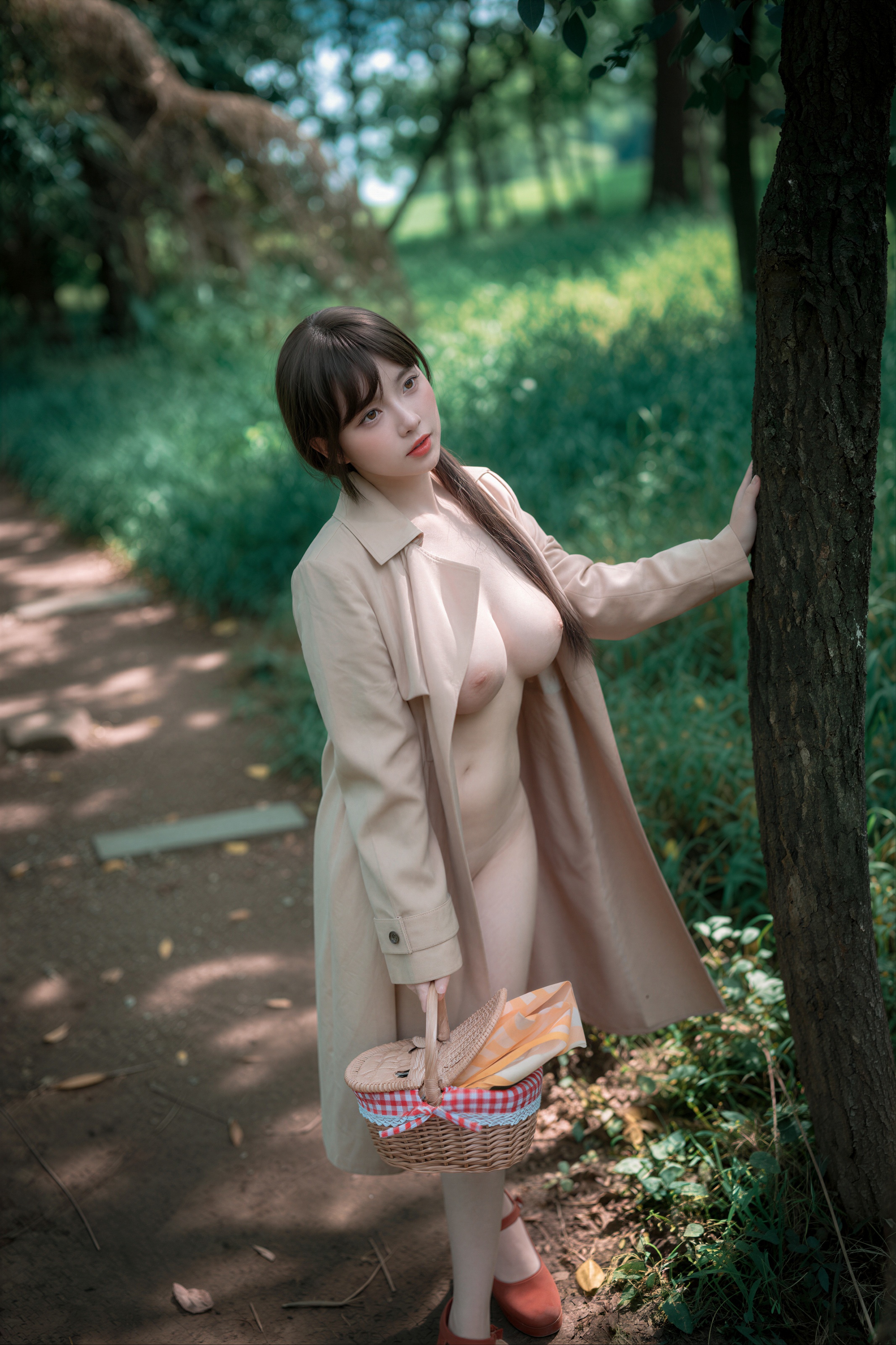 AI Refined DJAWA Photo – DDiDDi – Cheeky Red Riding Hood 157P 第31张图