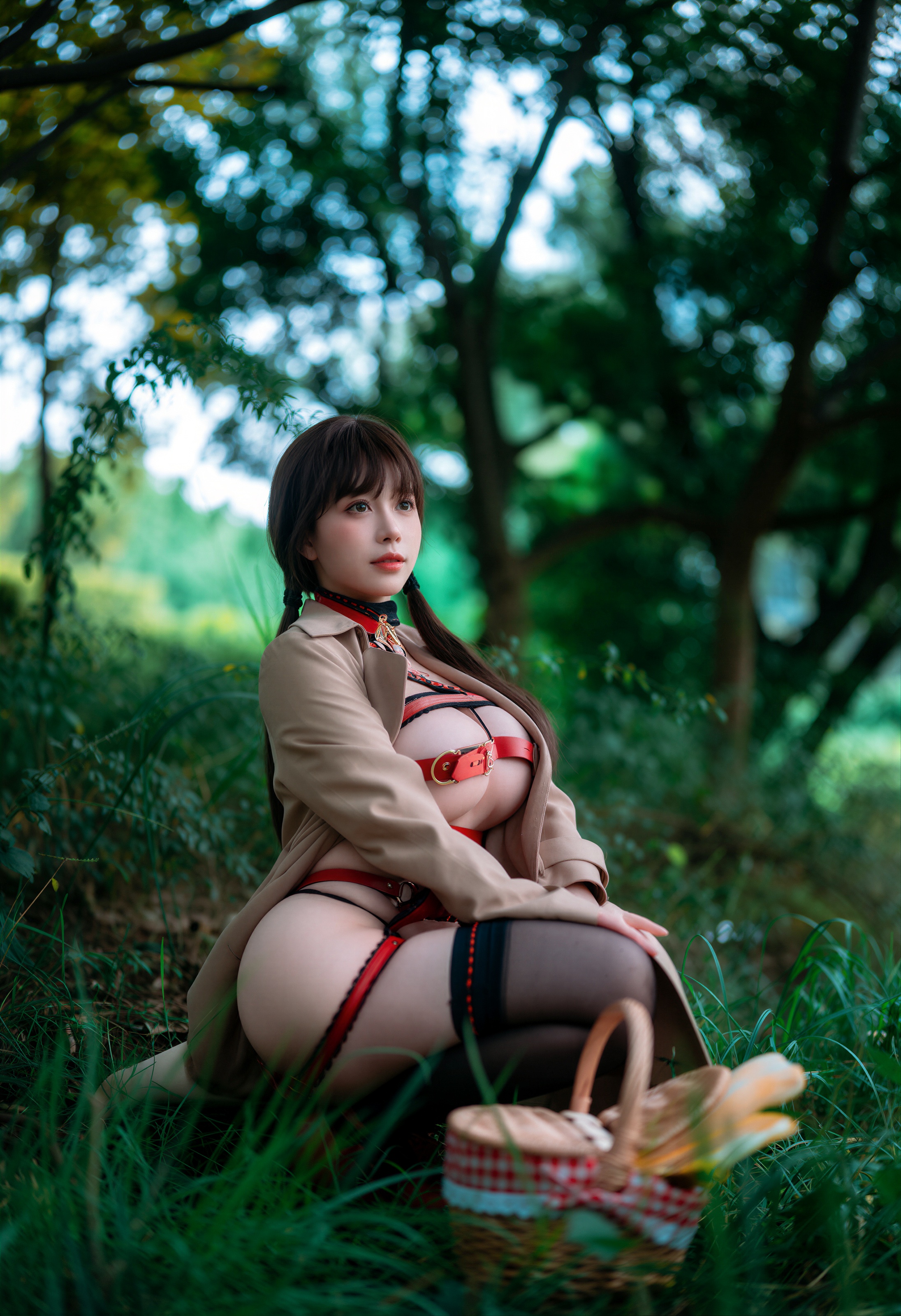 AI Refined DJAWA Photo – DDiDDi – Cheeky Red Riding Hood 157P 第69张图