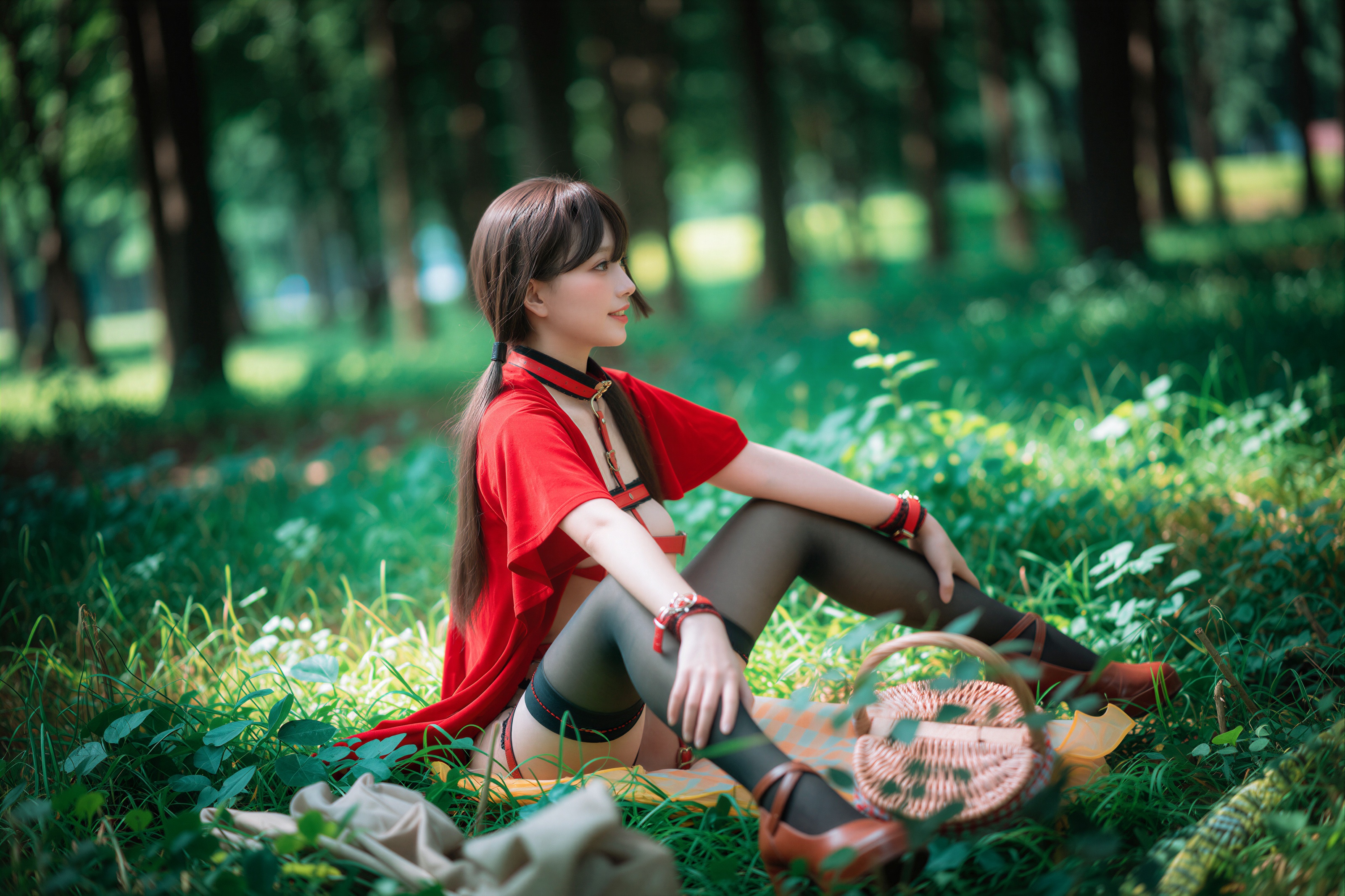 AI Refined DJAWA Photo – DDiDDi – Cheeky Red Riding Hood 157P 第91张图