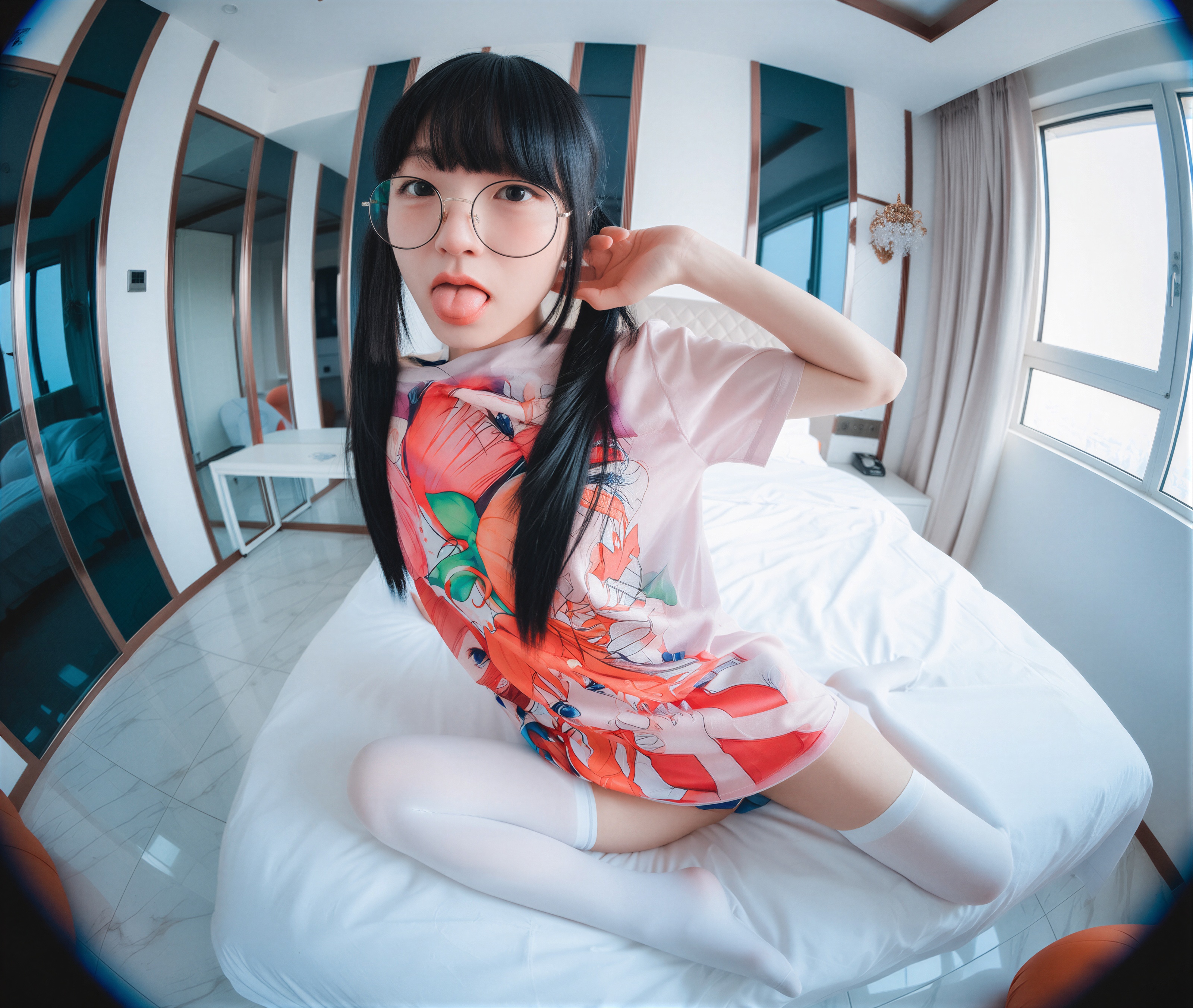 AI Refined DJAWA Photo – Jeong Jenny 정제니 – Swimming Lessons Otaku Girl 60P 第29张图