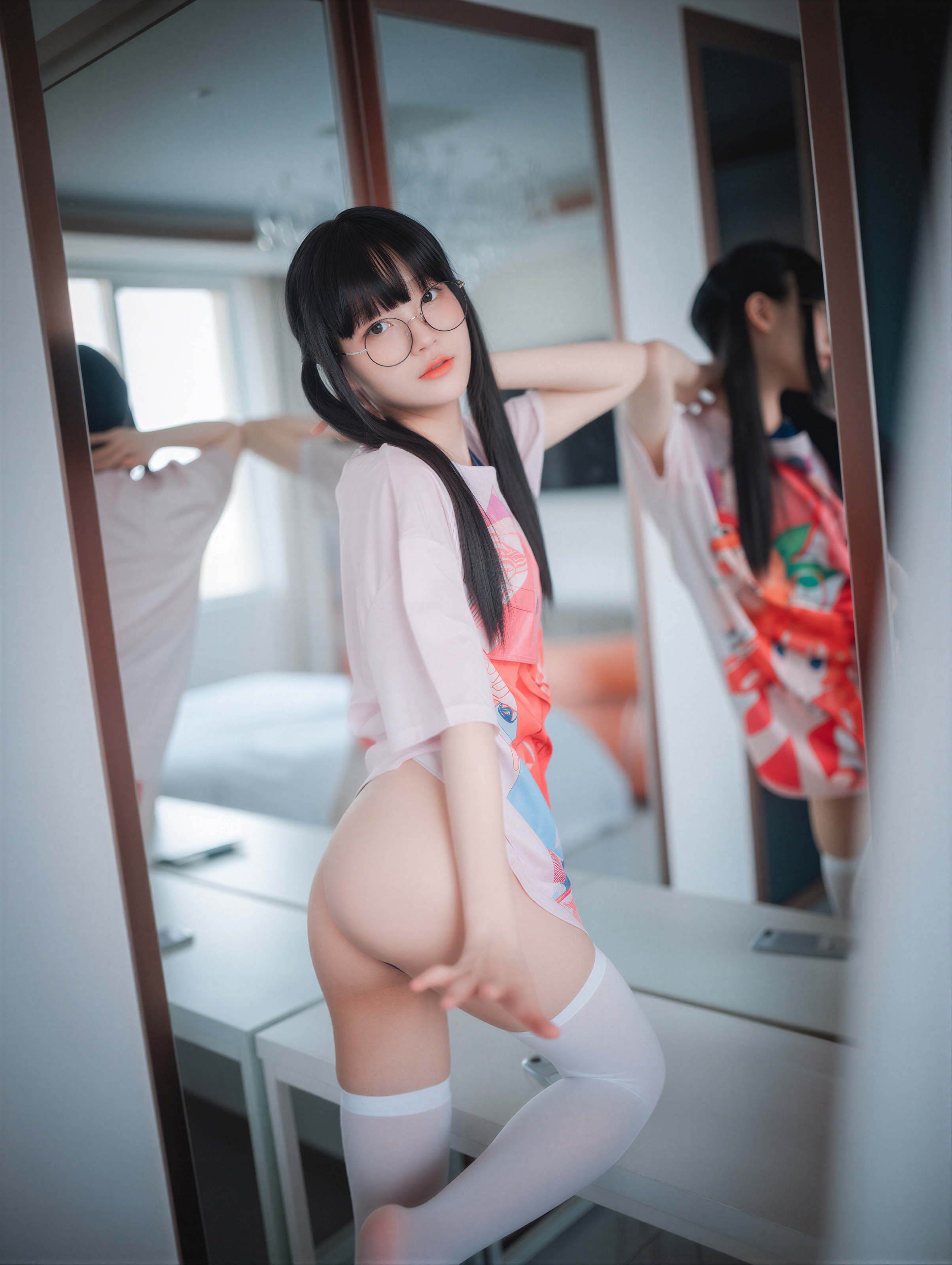 AI Refined DJAWA Photo – Jeong Jenny 정제니 – Swimming Lessons Otaku Girl 60P 第32张图