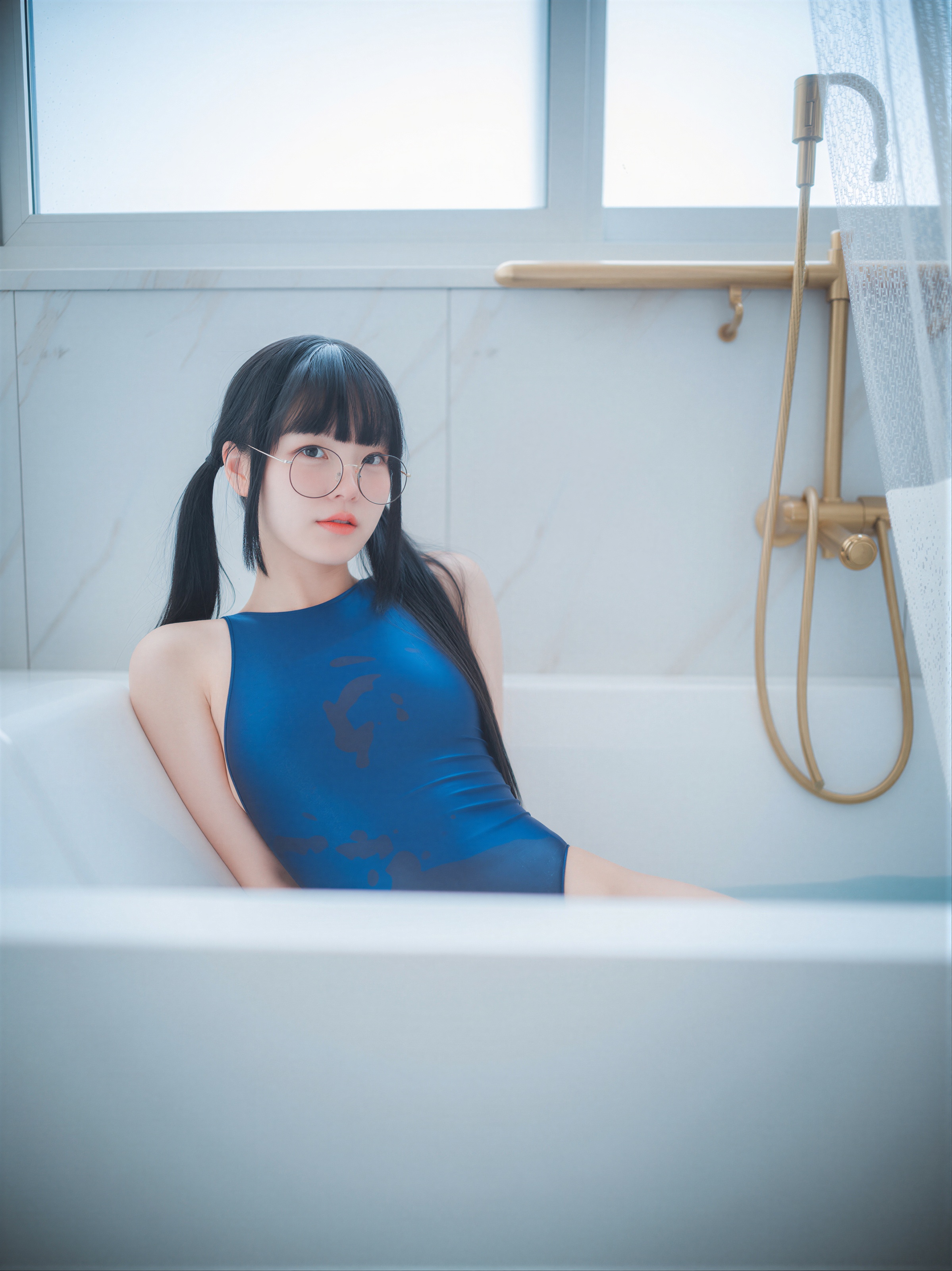 AI Refined DJAWA Photo – Jeong Jenny 정제니 – Swimming Lessons Otaku Girl 60P 第6张图