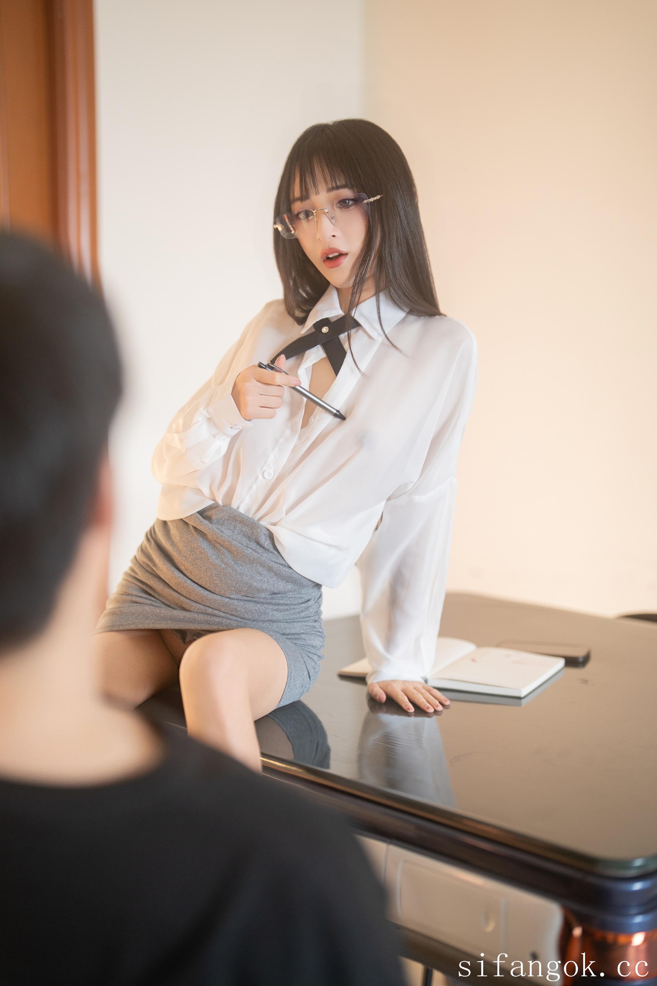 Xiuren Uncensored – 茂木希子 璐璐 – R18 希威社模特 家教与后妈 73P 第30张图