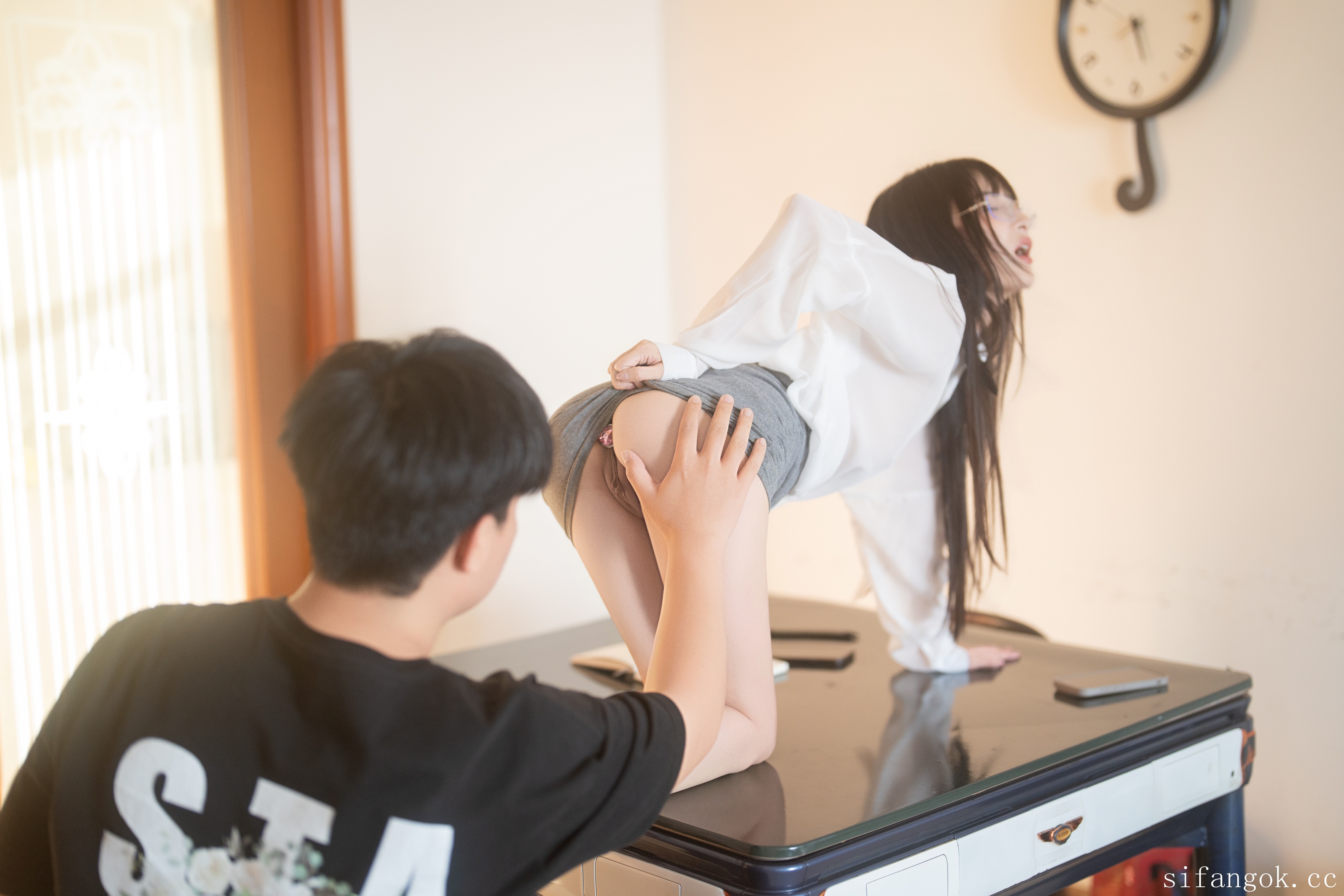 Xiuren Uncensored – 茂木希子 璐璐 – R18 希威社模特 家教与后妈 73P 第34张图