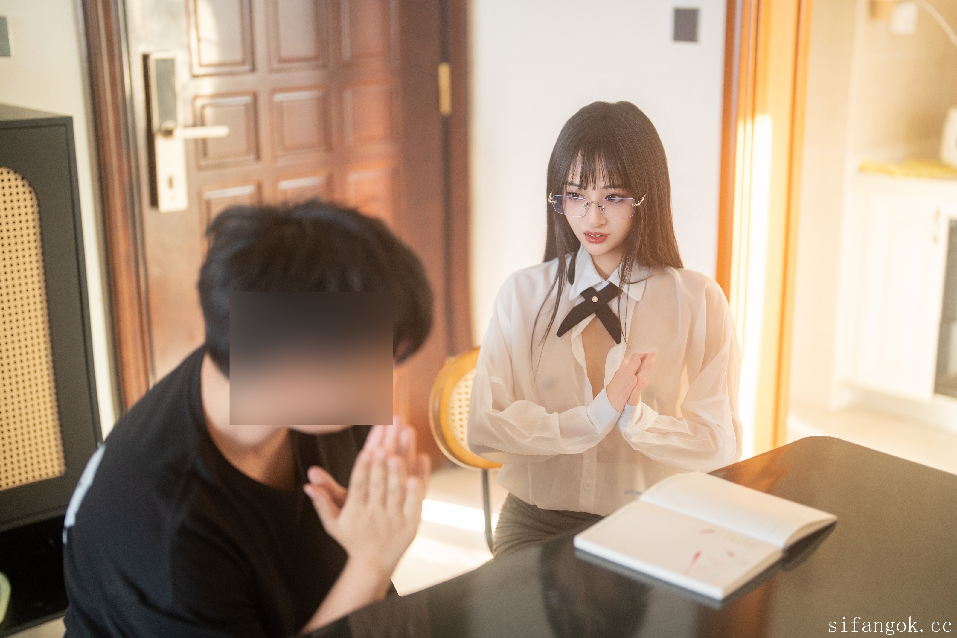 Xiuren Uncensored – 茂木希子 璐璐 – R18 希威社模特 家教与后妈 73P 第10张图