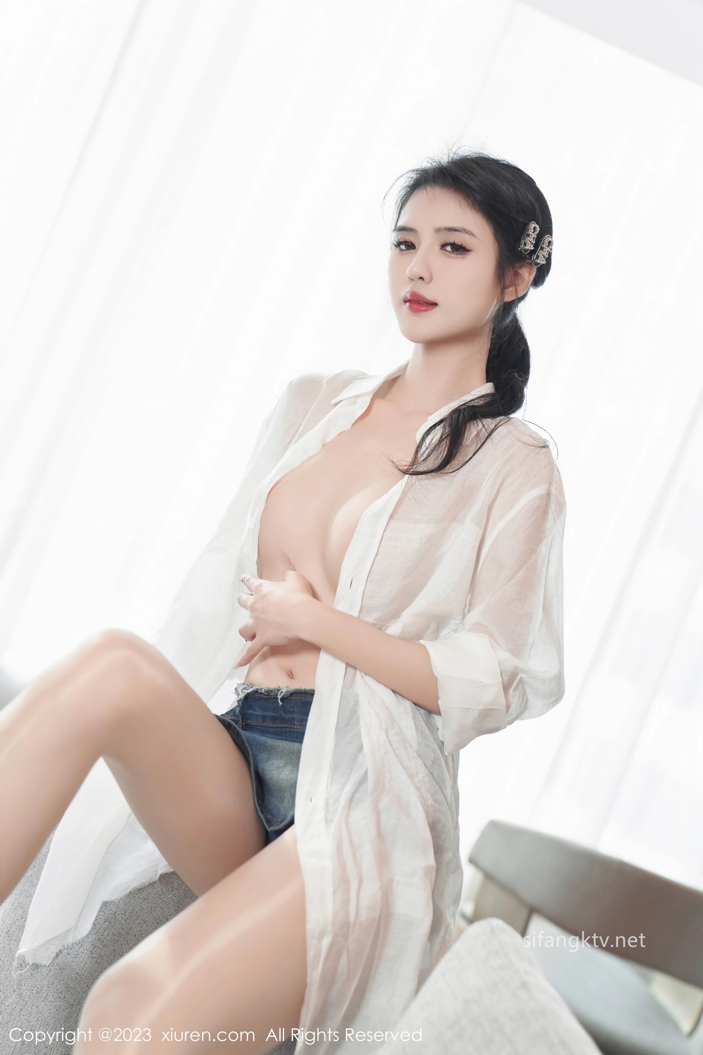 Xiuren Uncensored 浅浅Danny – R18 秀人网模特 内购私拍露点流出 133P 第34张图