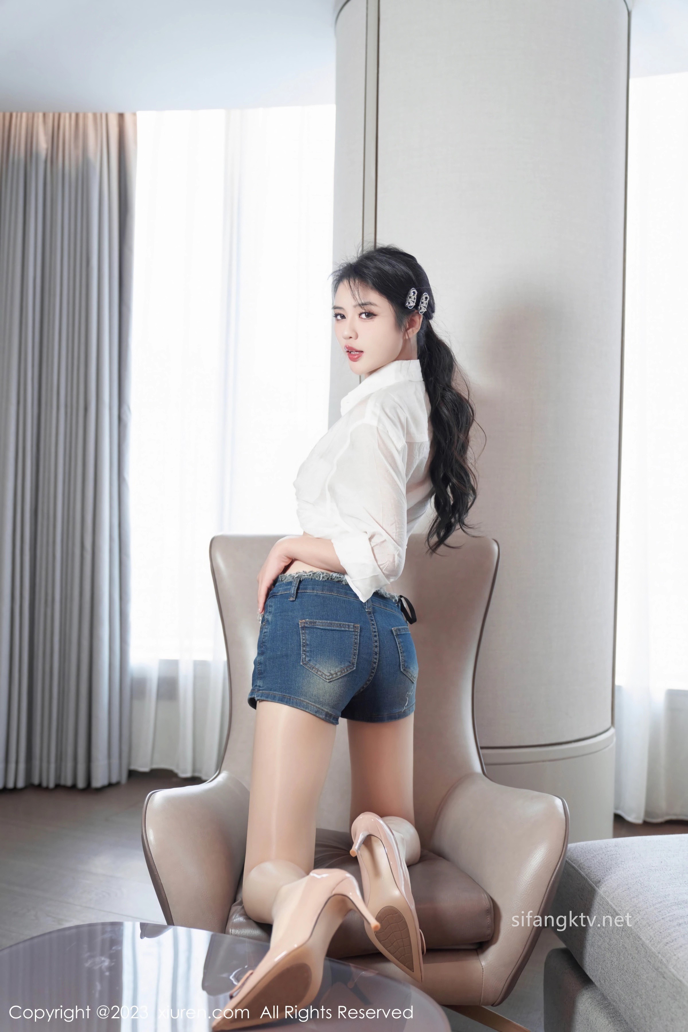 Xiuren Uncensored 浅浅Danny – R18 秀人网模特 内购私拍露点流出 133P 第7张图