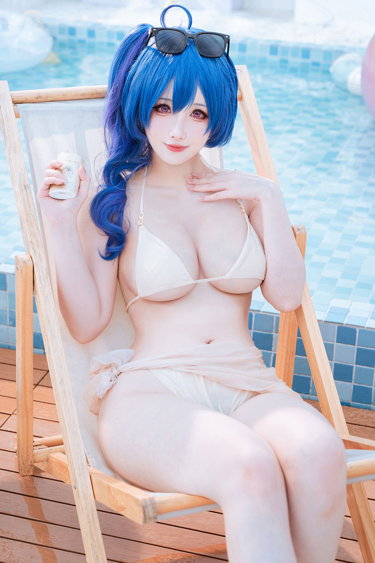 Coser@rioko凉凉子 - 圣姨泳装 第1张图