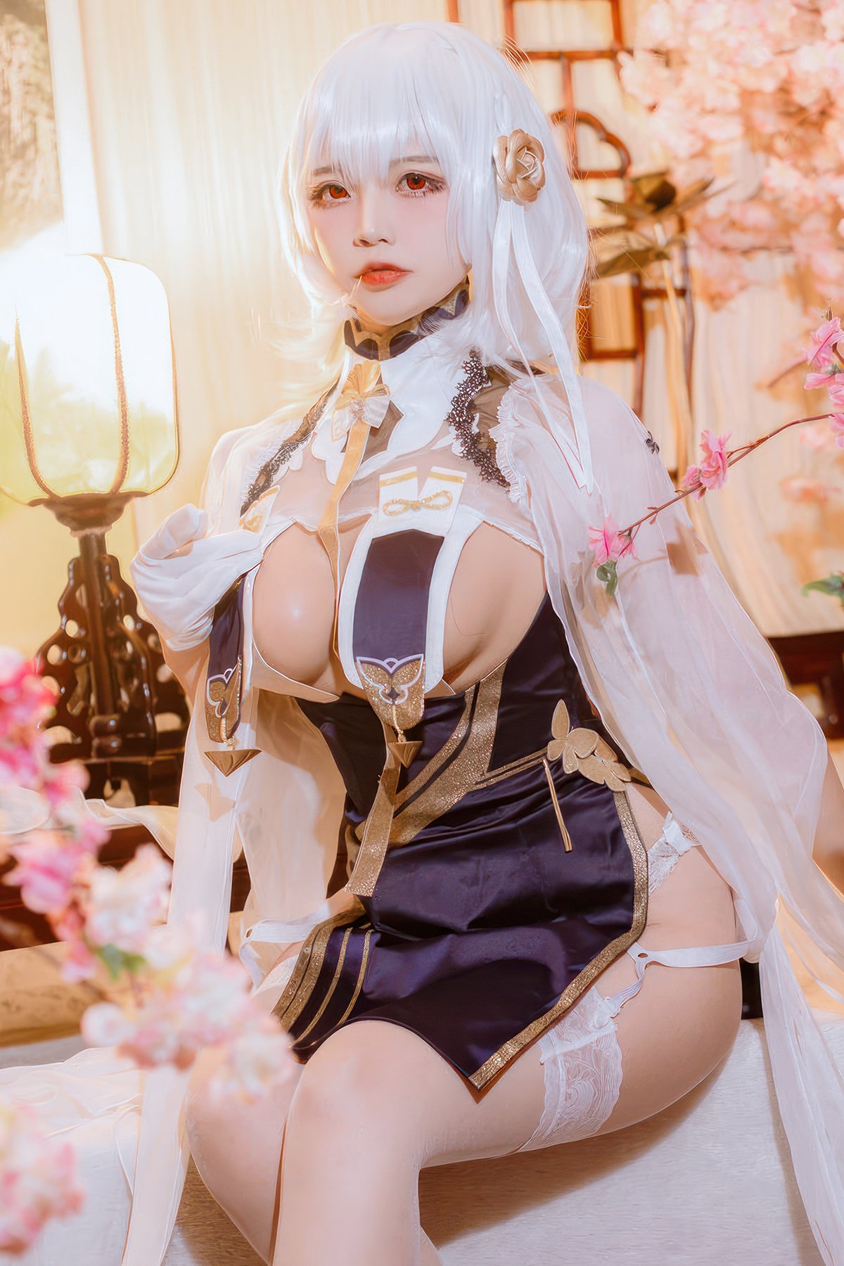 Coser@二佐Nisa - 碧蓝航线-天狼星旗袍 (26P) 第1张图