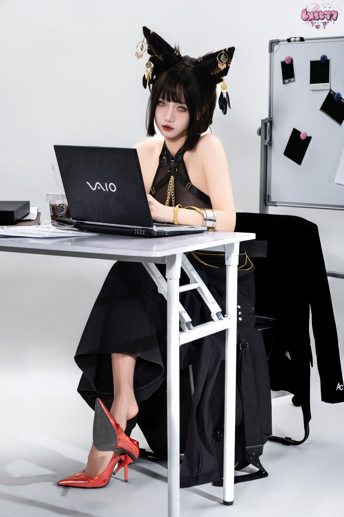 Coser@柒柒要乖哦 - 黑-阿努比斯 Part02 (57P) 第25张图