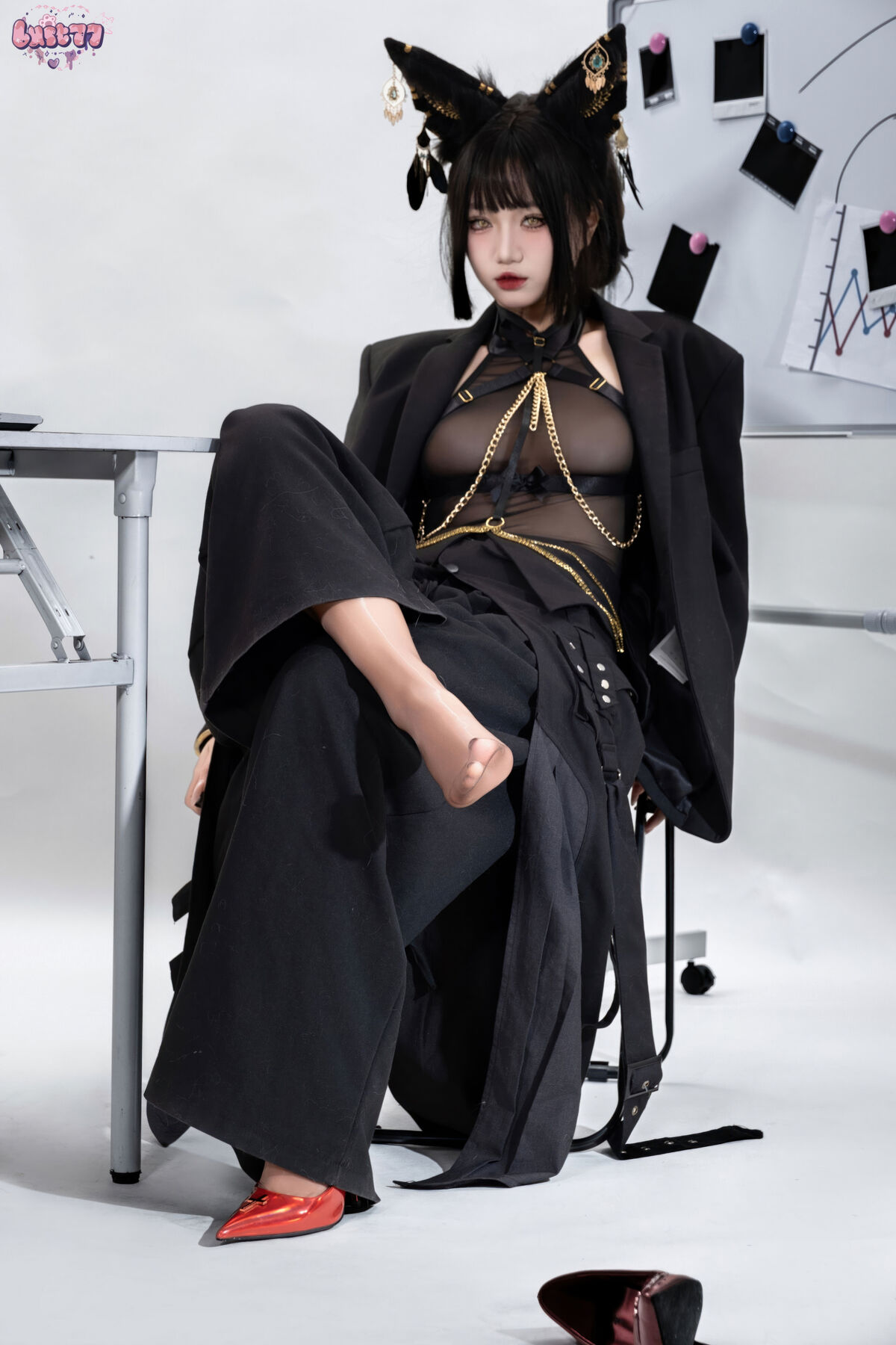 Coser@柒柒要乖哦 - 黑-阿努比斯 Part02 (57P) 第37张图