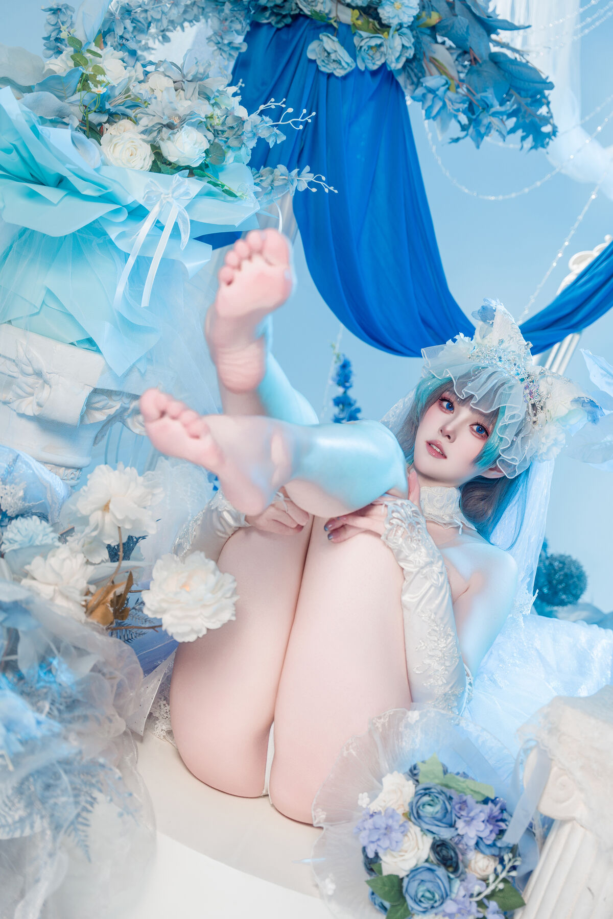 Coser@Natsuko夏夏子 - 碧蓝航线 柴郡婚纱 (71P) 第14张图
